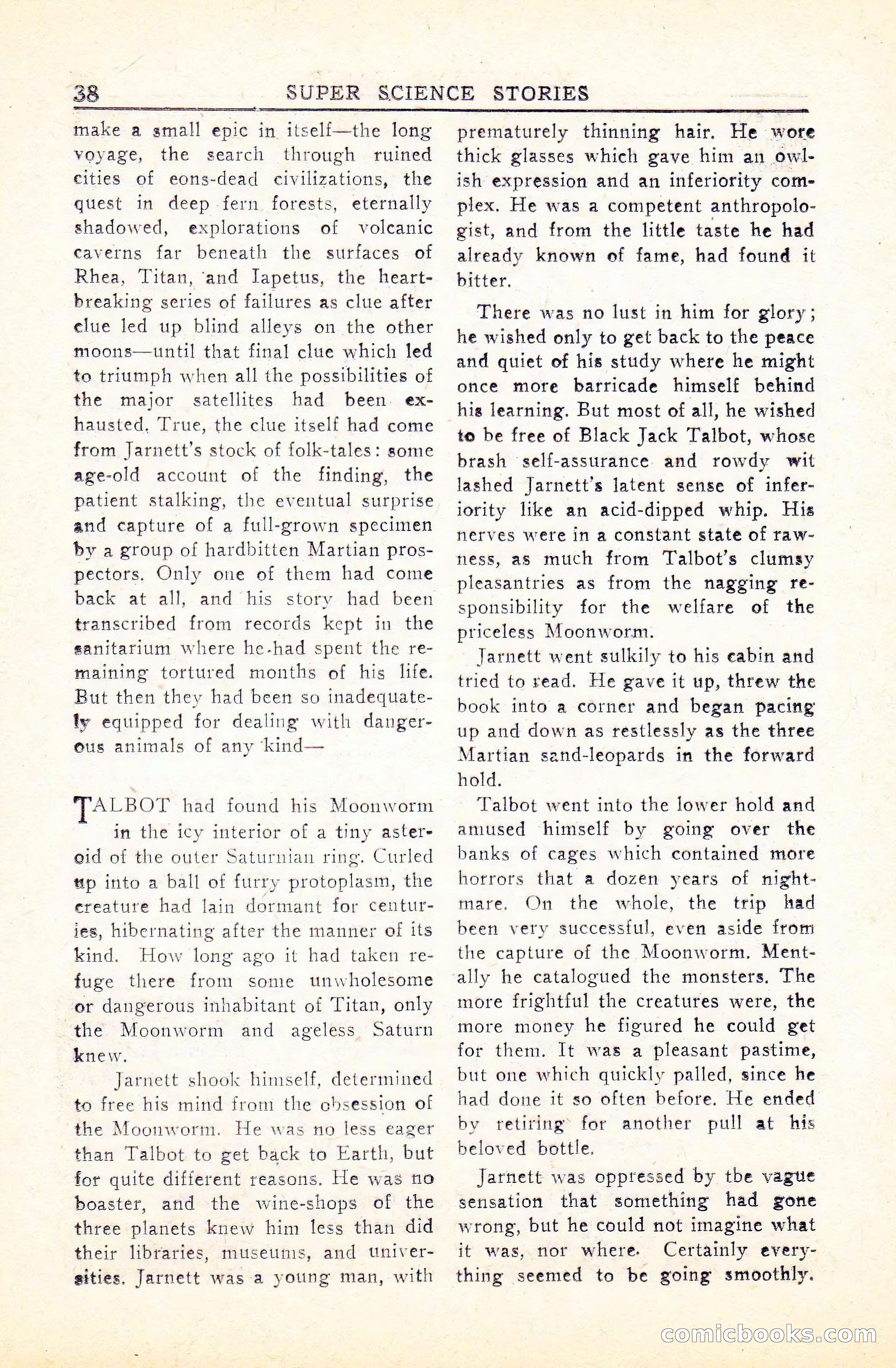 Super Science Stories, Vol. 5, No. 1 — page 39 of 132