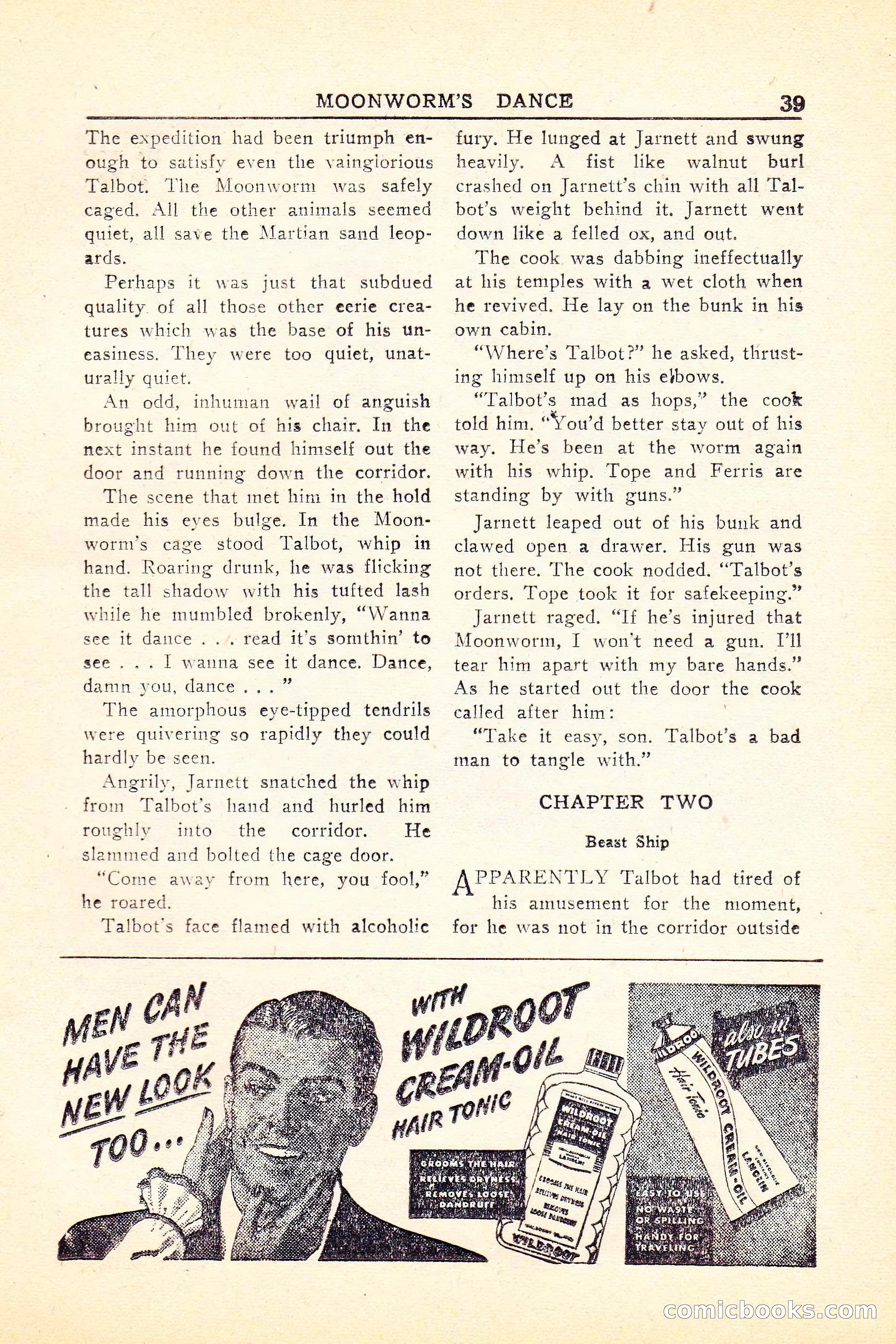 Super Science Stories, Vol. 5, No. 1 — page 40 of 132