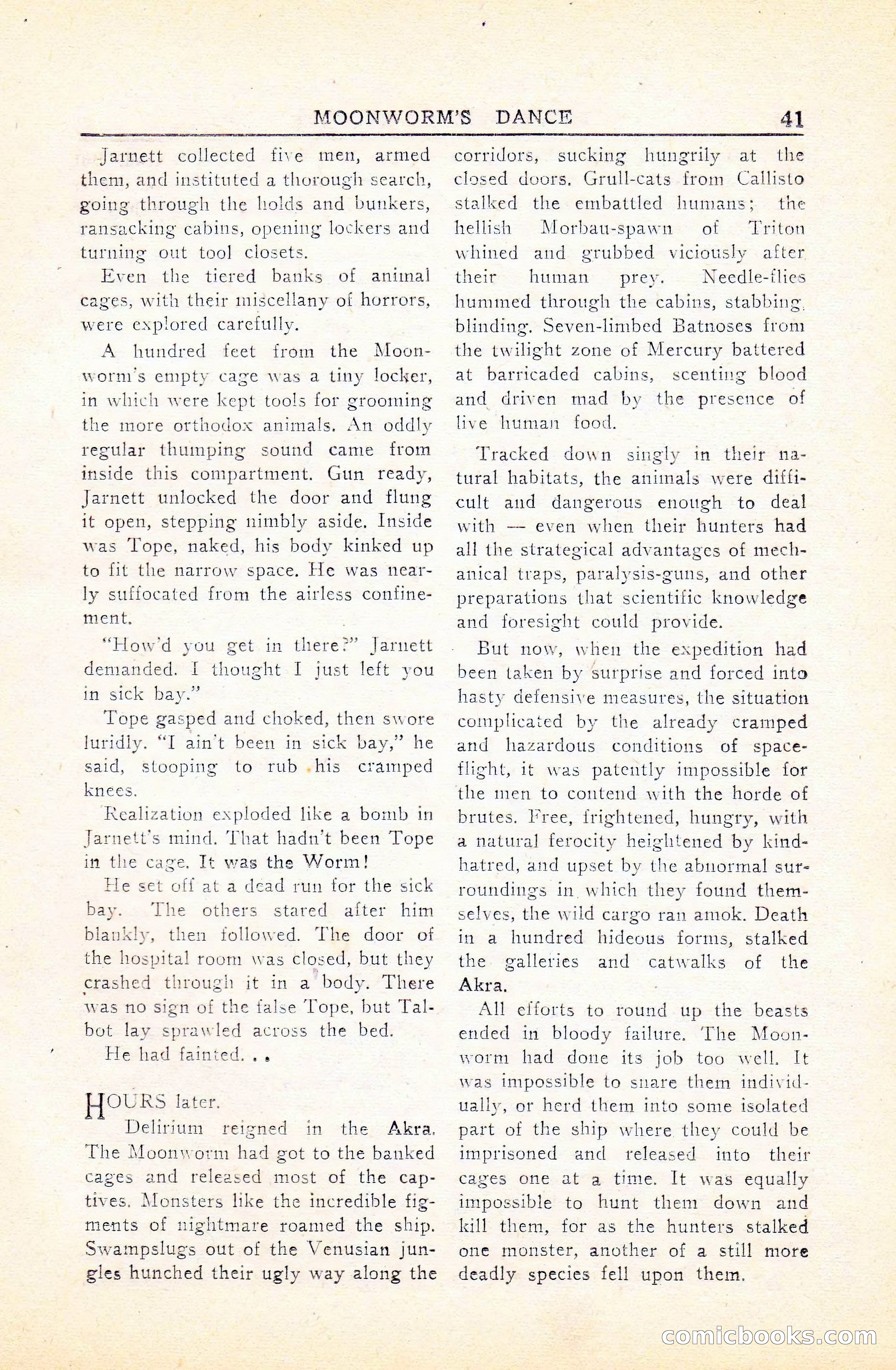 Super Science Stories, Vol. 5, No. 1 — page 42 of 132