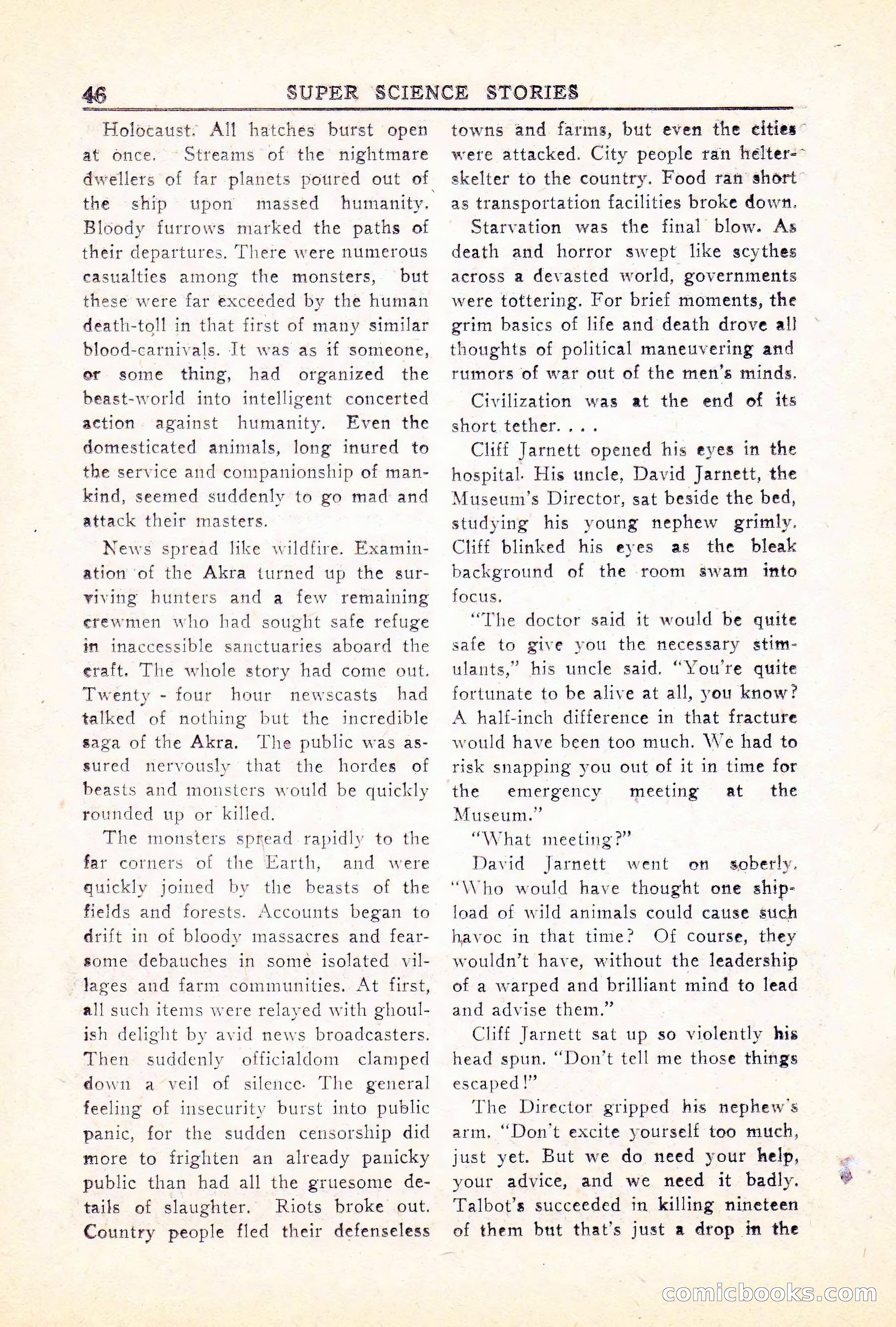 Super Science Stories, Vol. 5, No. 1 — page 47 of 132