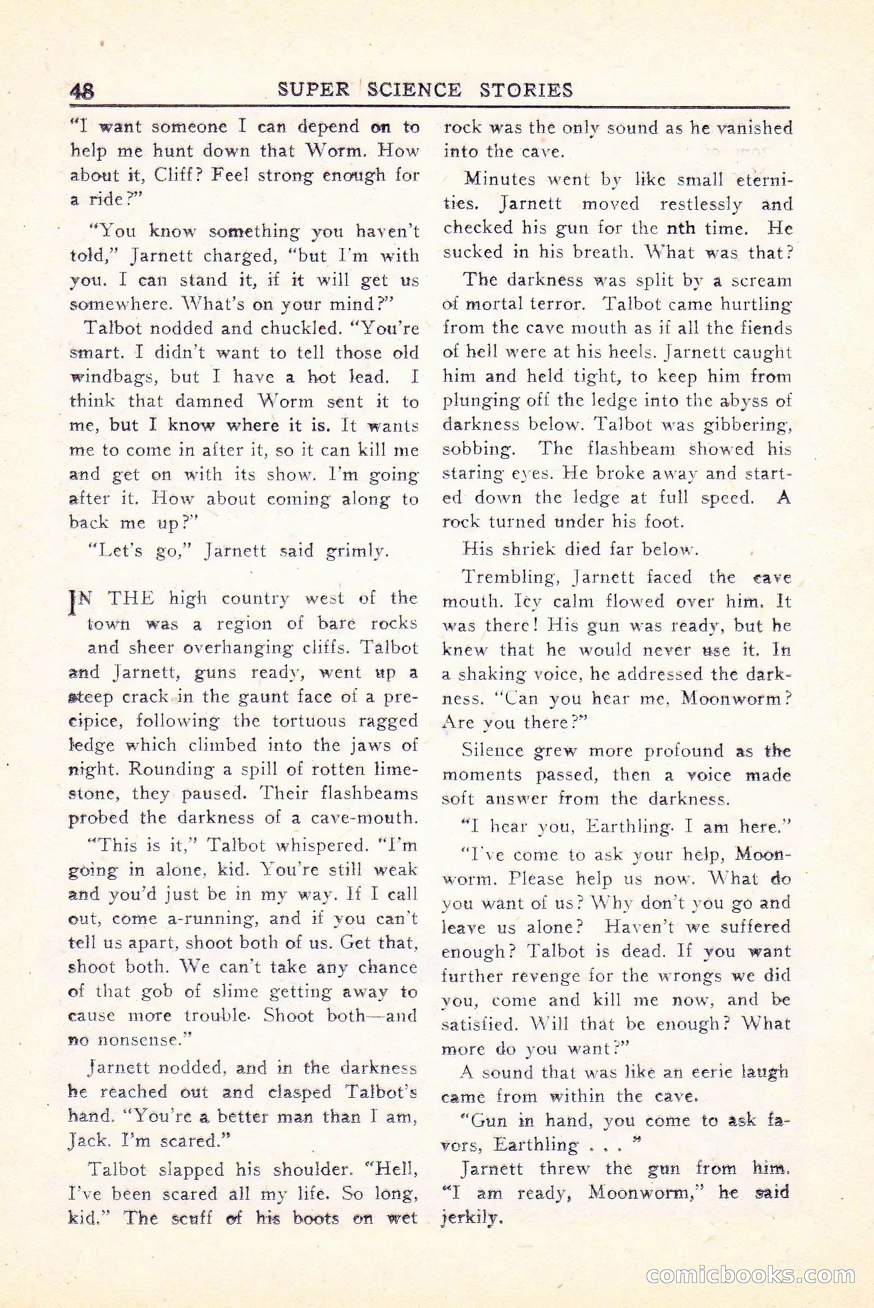 Super Science Stories, Vol. 5, No. 1 — page 49 of 132