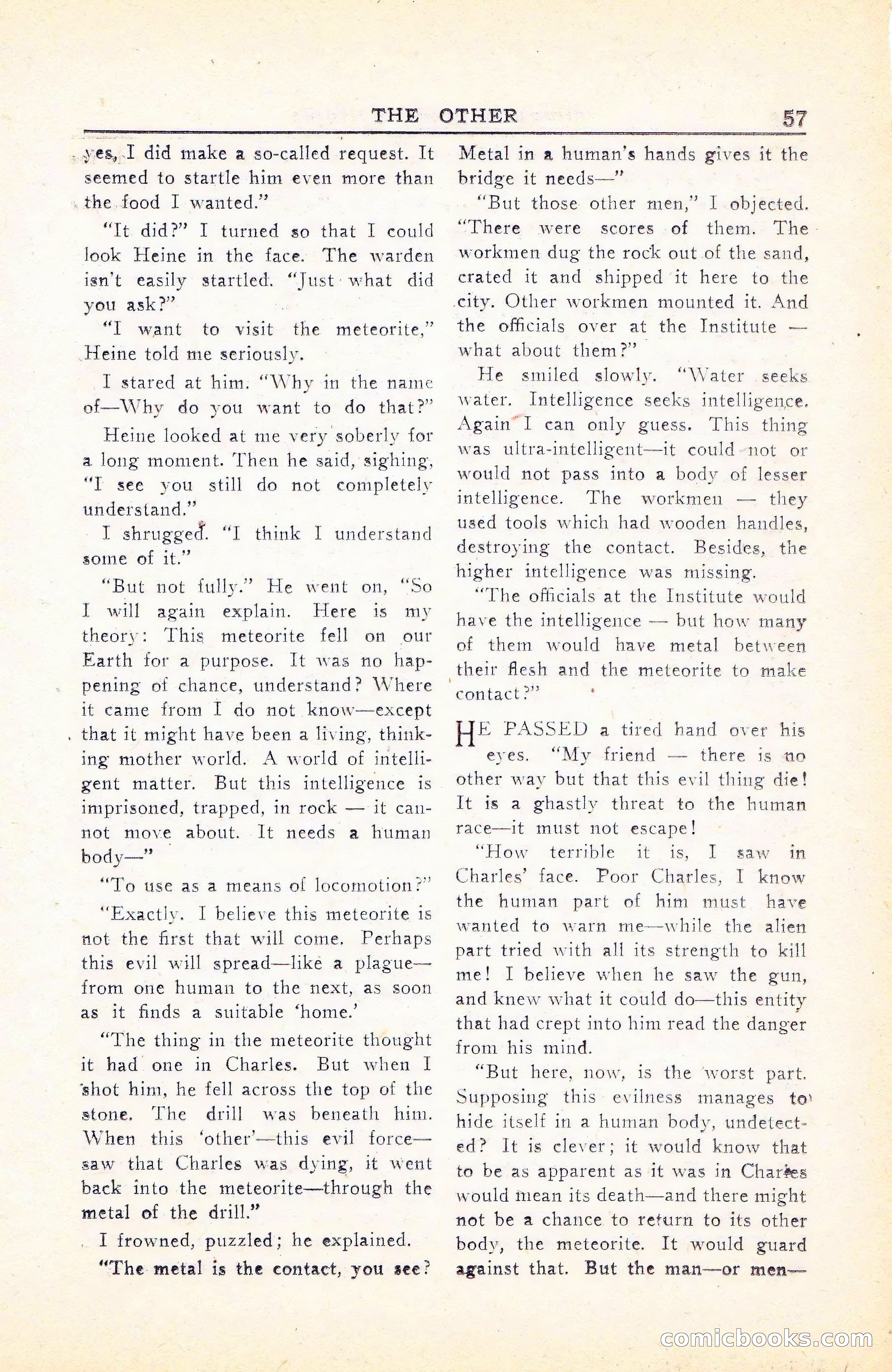 Super Science Stories, Vol. 5, No. 1 — page 58 of 132