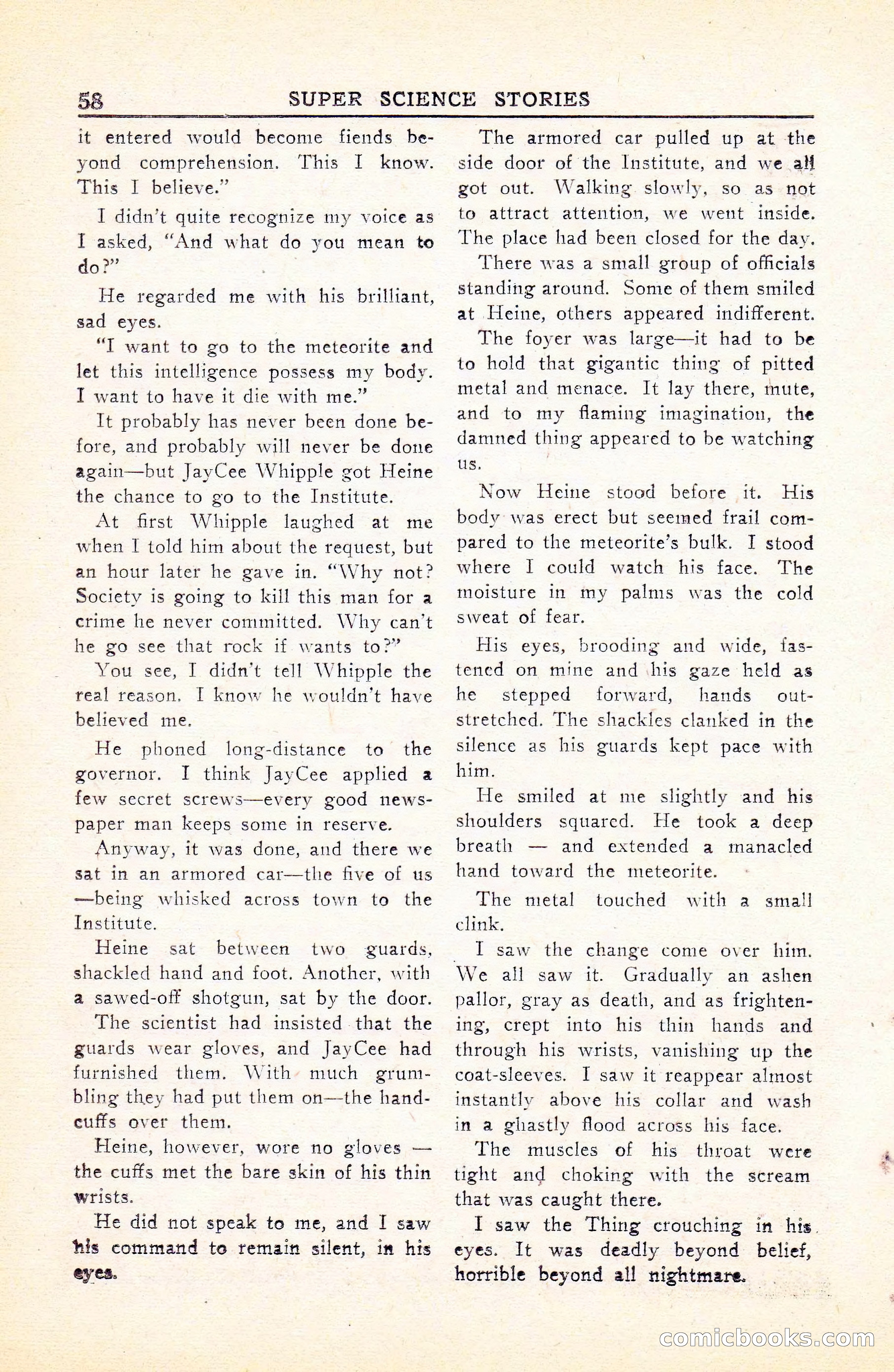 Super Science Stories, Vol. 5, No. 1 — page 59 of 132