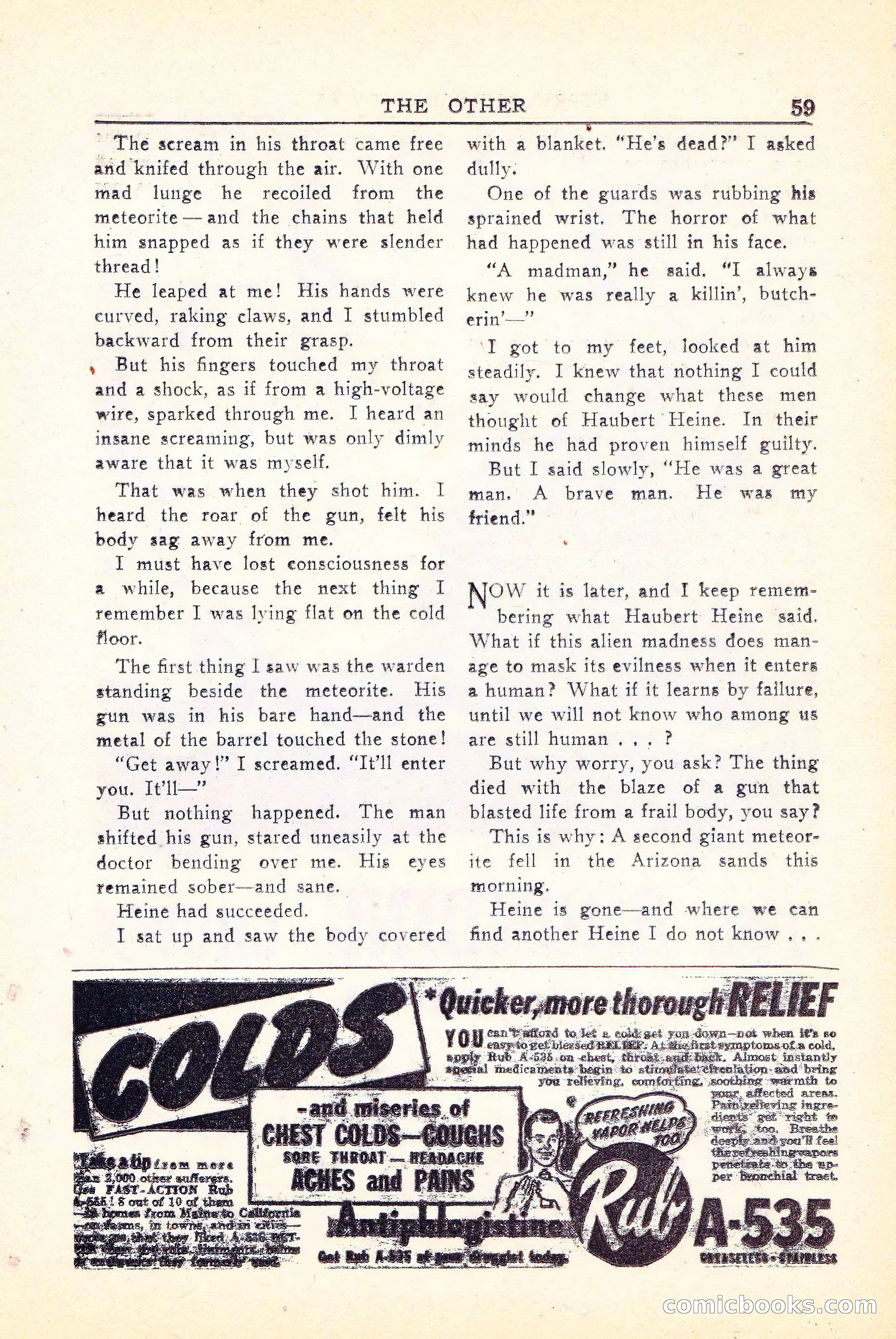 Super Science Stories, Vol. 5, No. 1 — page 60 of 132