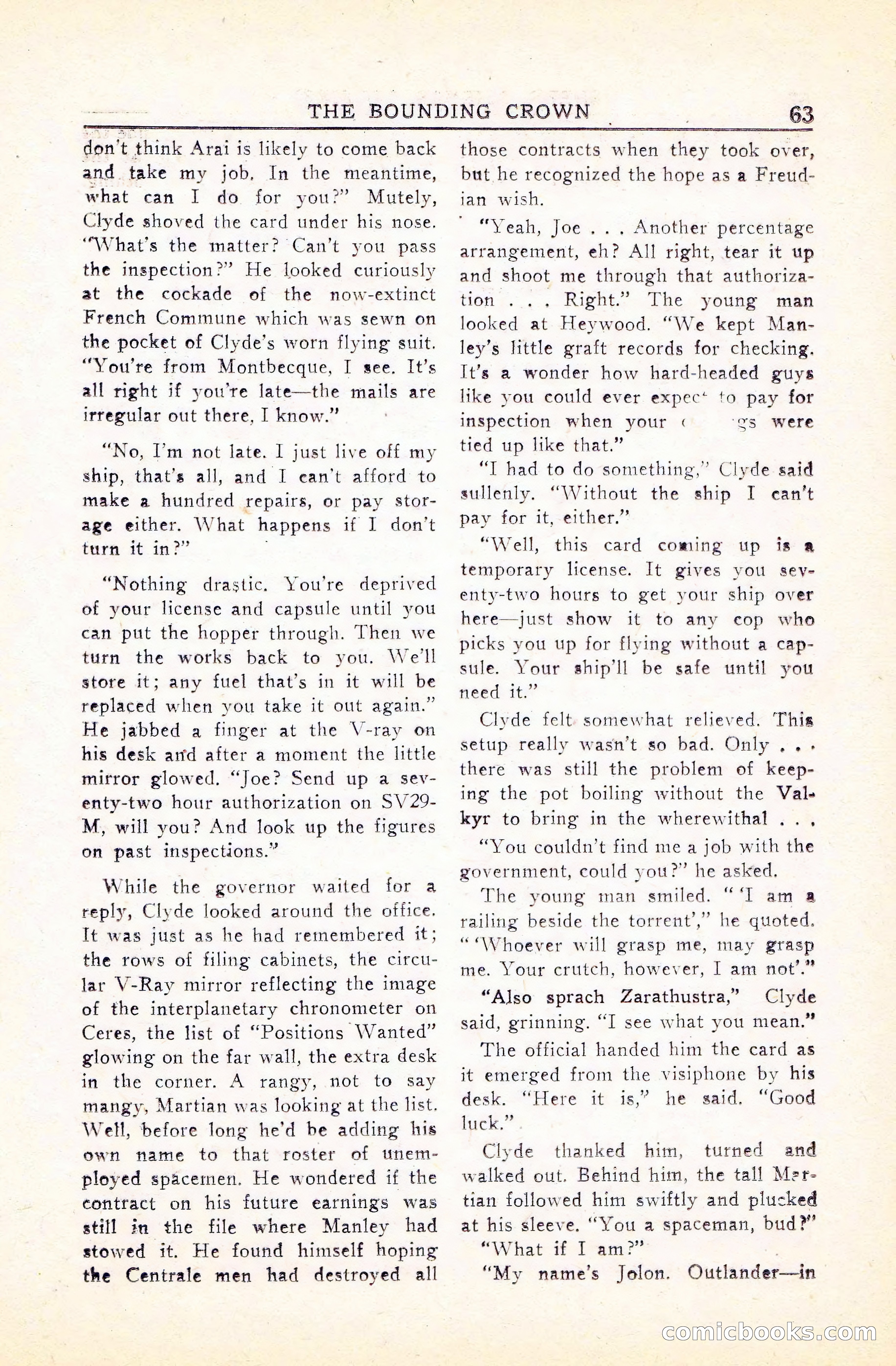 Super Science Stories, Vol. 5, No. 1 — page 64 of 132