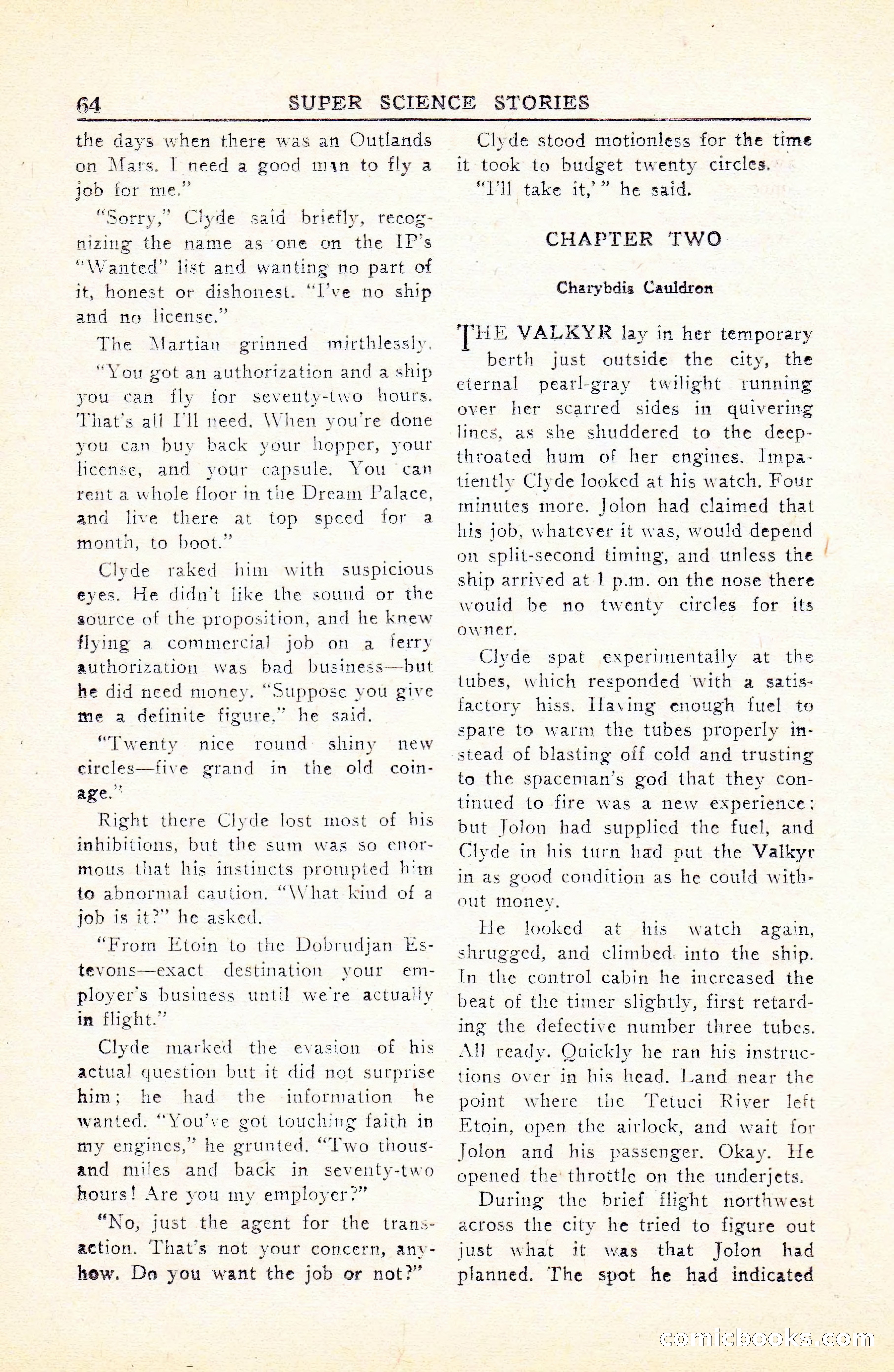 Super Science Stories, Vol. 5, No. 1 — page 65 of 132