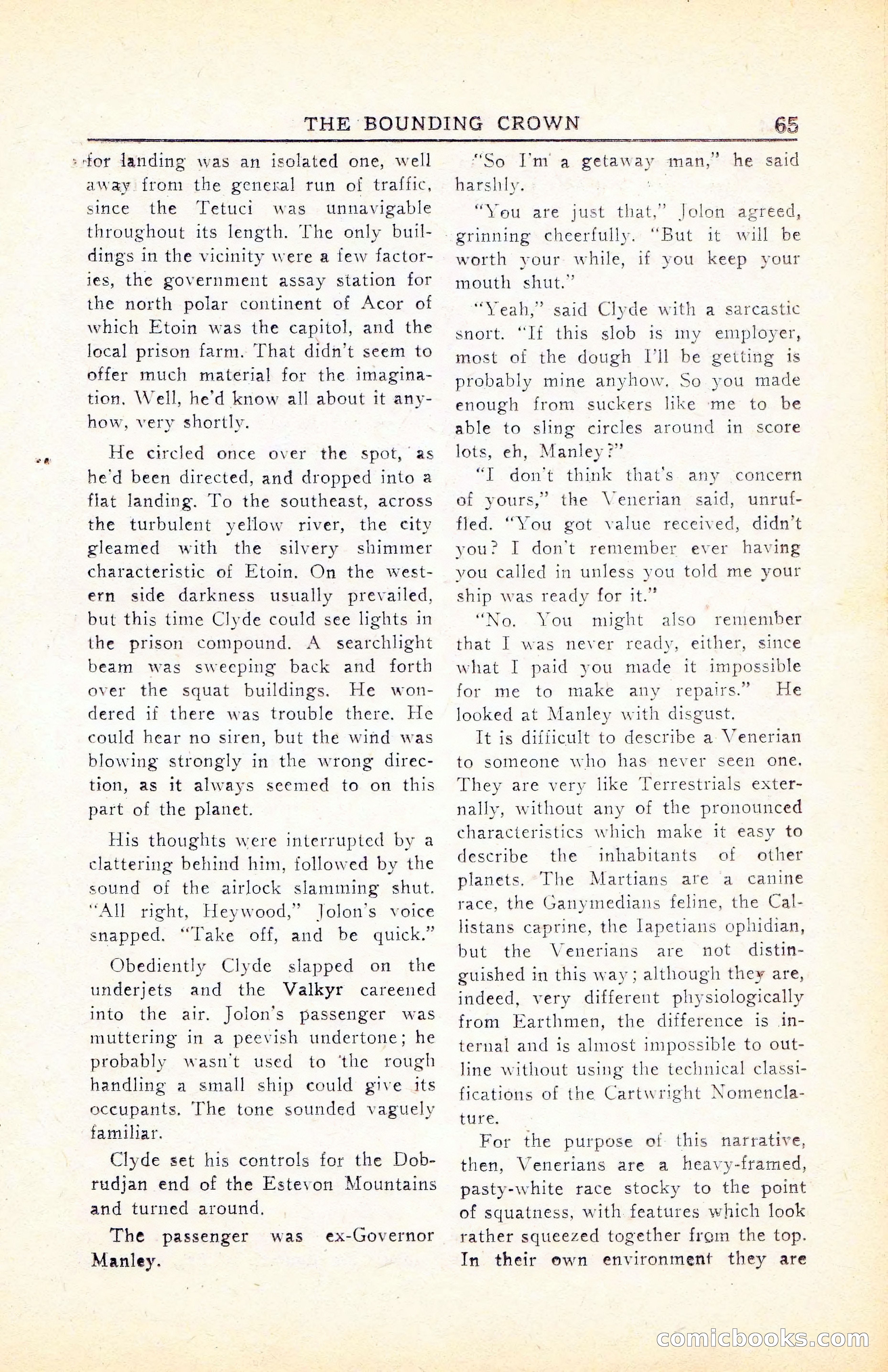 Super Science Stories, Vol. 5, No. 1 — page 66 of 132