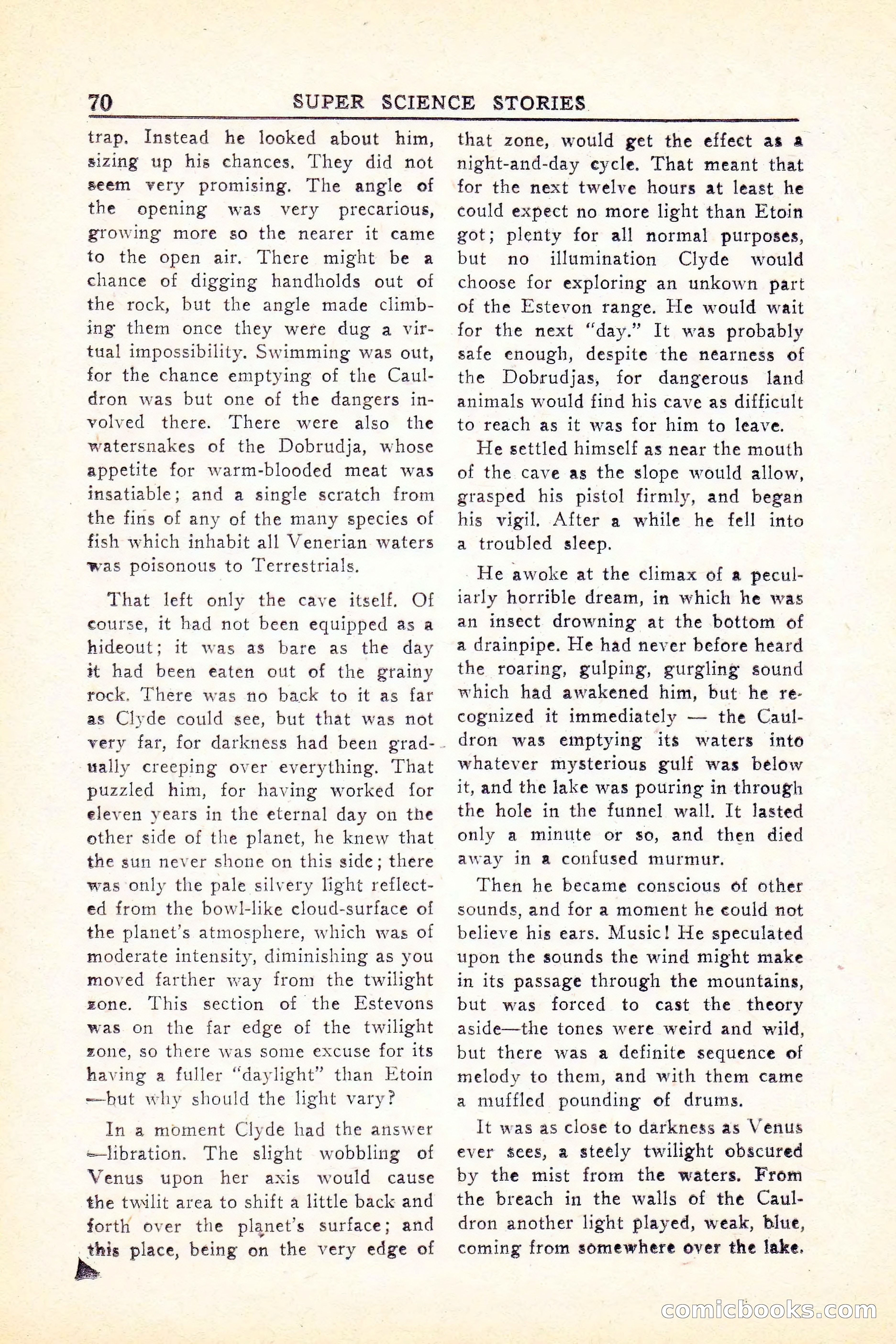 Super Science Stories, Vol. 5, No. 1 — page 71 of 132