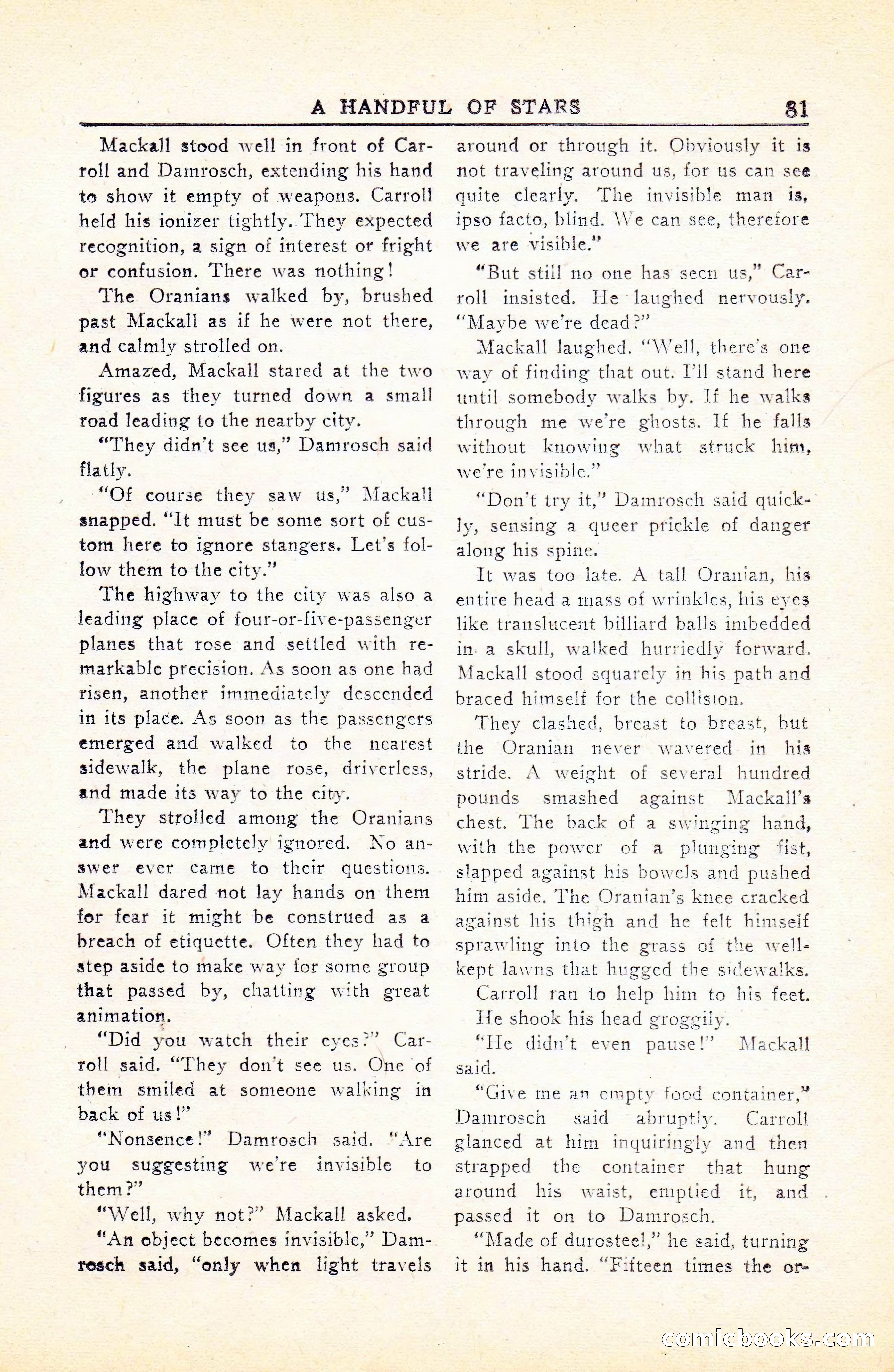 Super Science Stories, Vol. 5, No. 1 — page 82 of 132