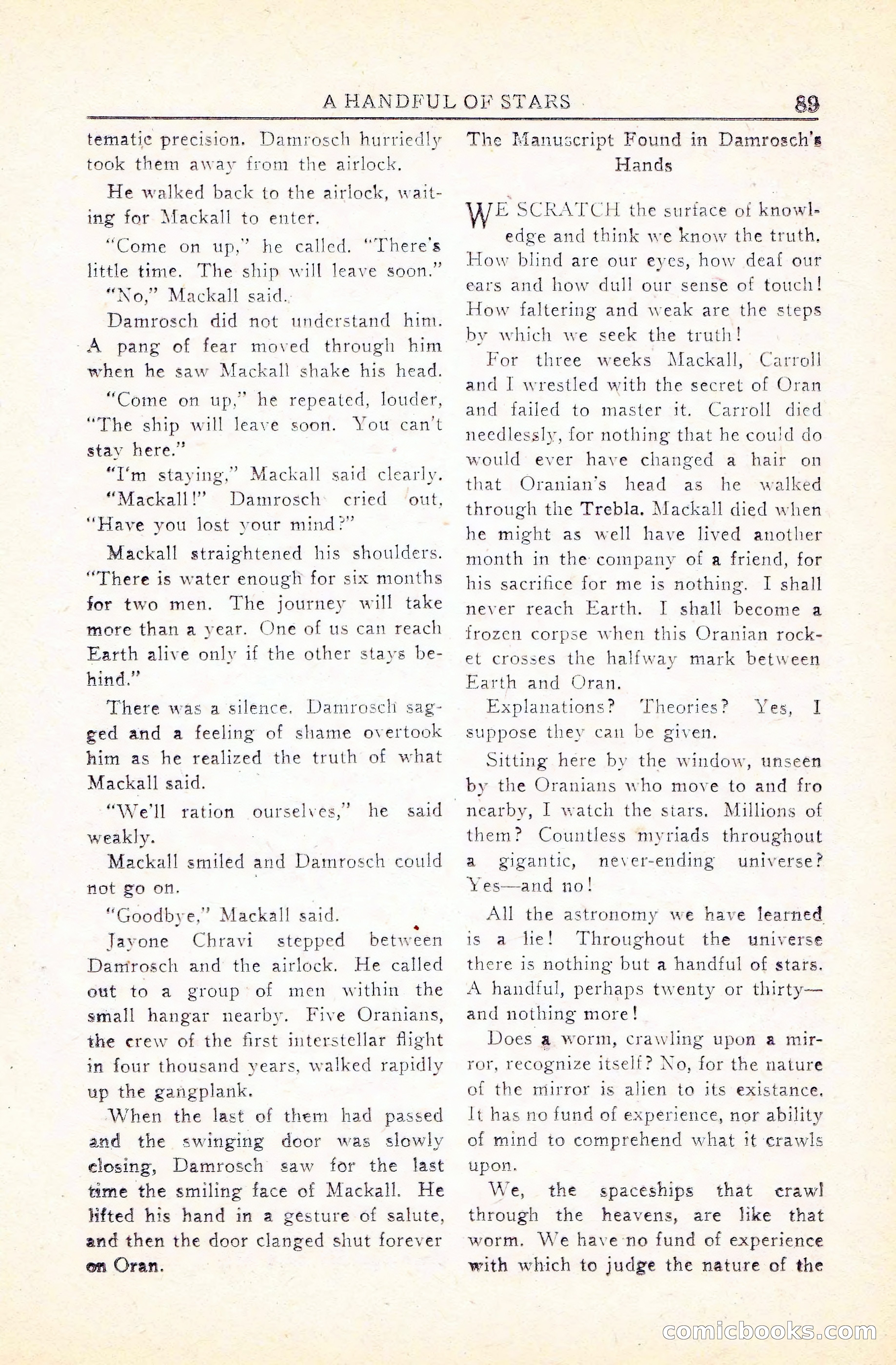 Super Science Stories, Vol. 5, No. 1 — page 90 of 132