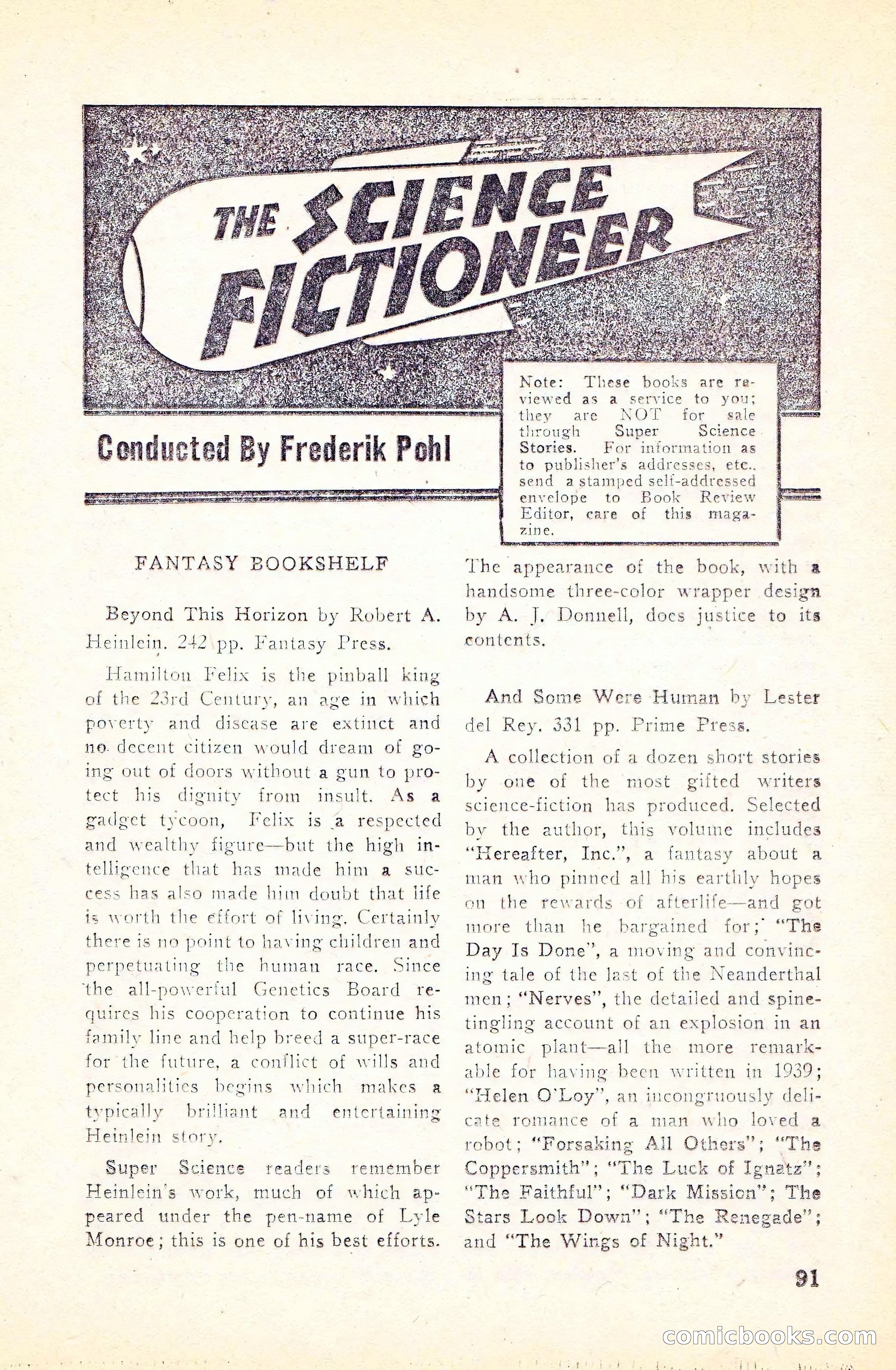 Super Science Stories, Vol. 5, No. 1 — page 92 of 132