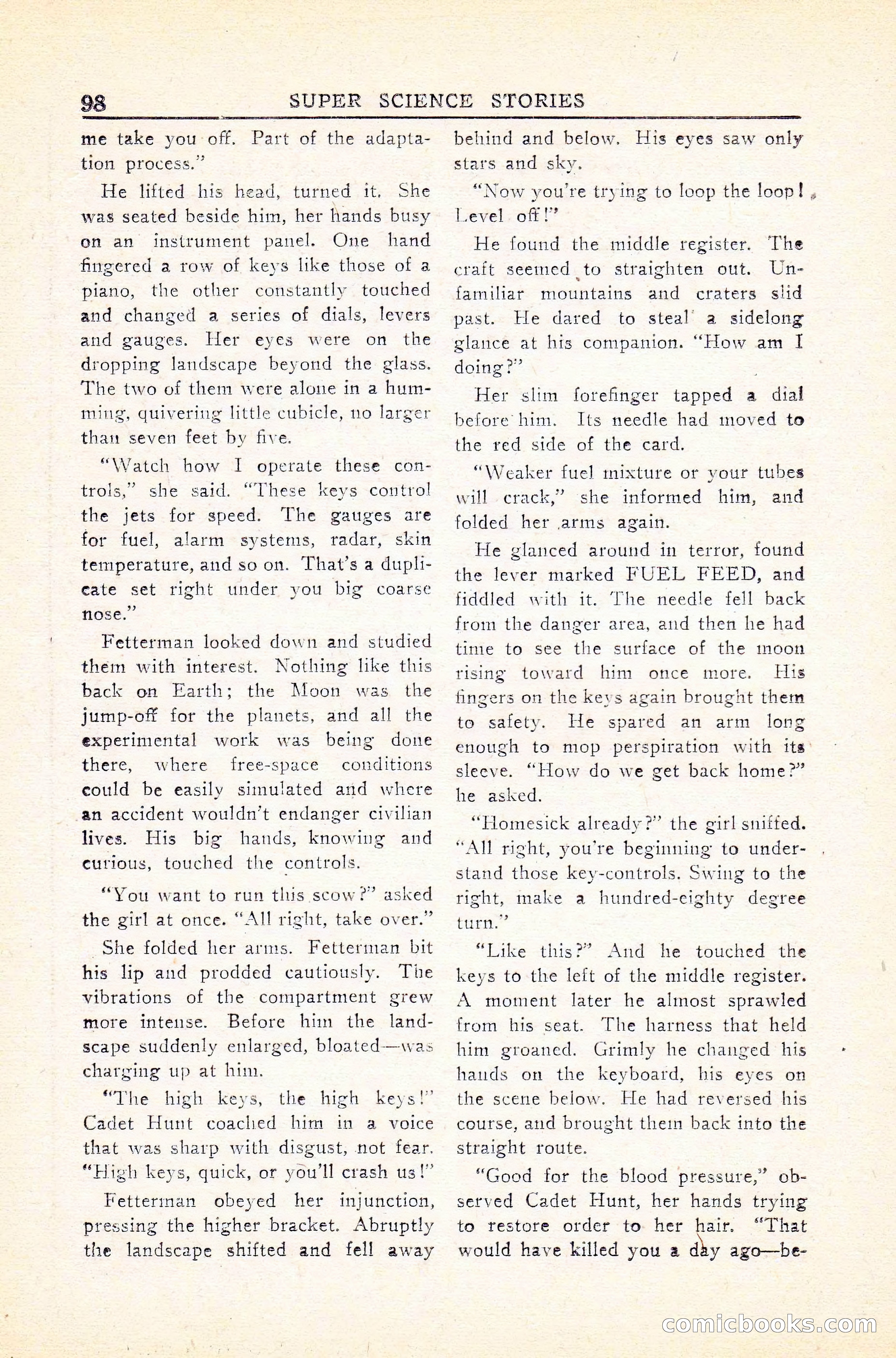 Super Science Stories, Vol. 5, No. 1 — page 99 of 132