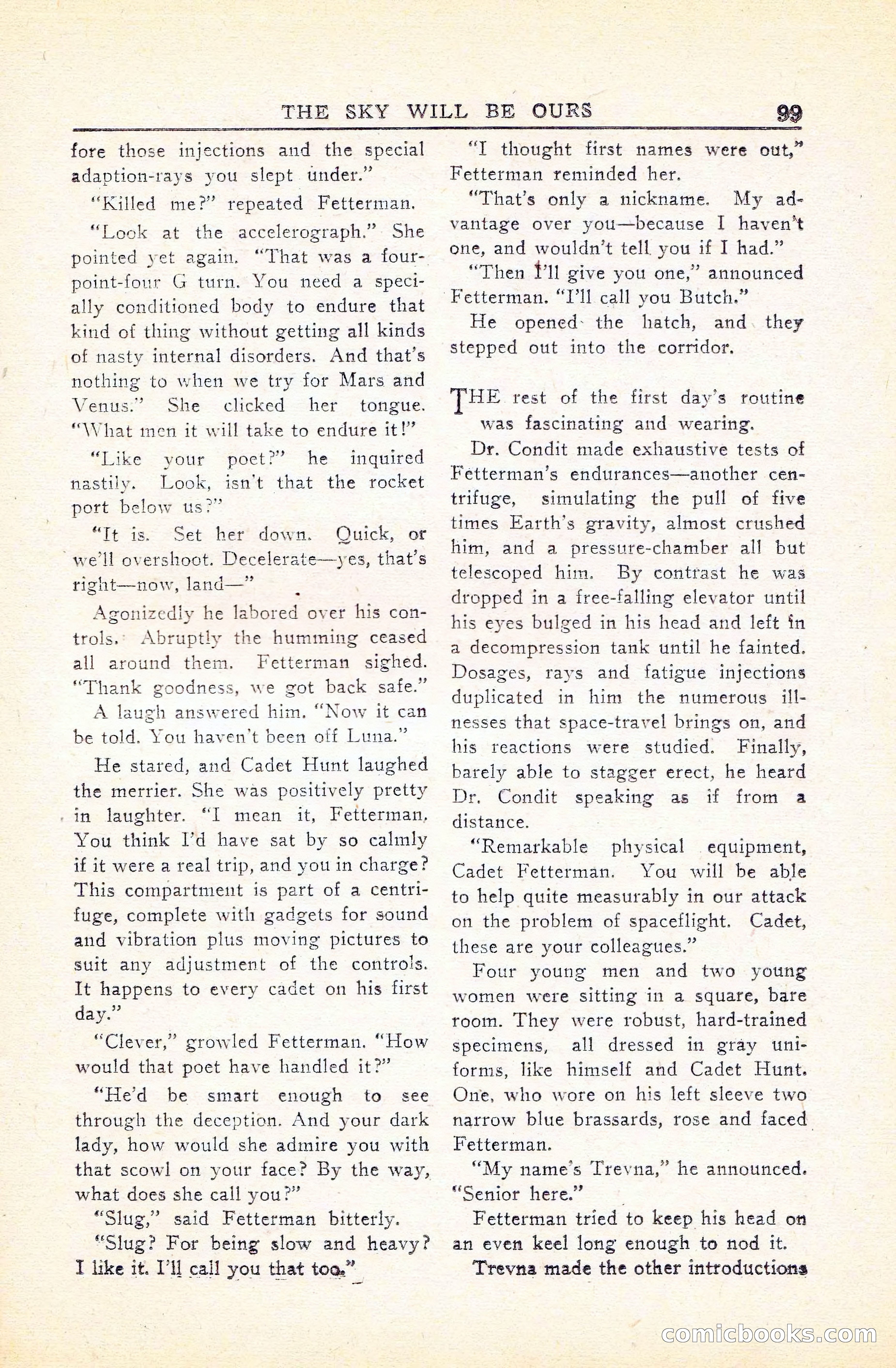 Super Science Stories, Vol. 5, No. 1 — page 100 of 132