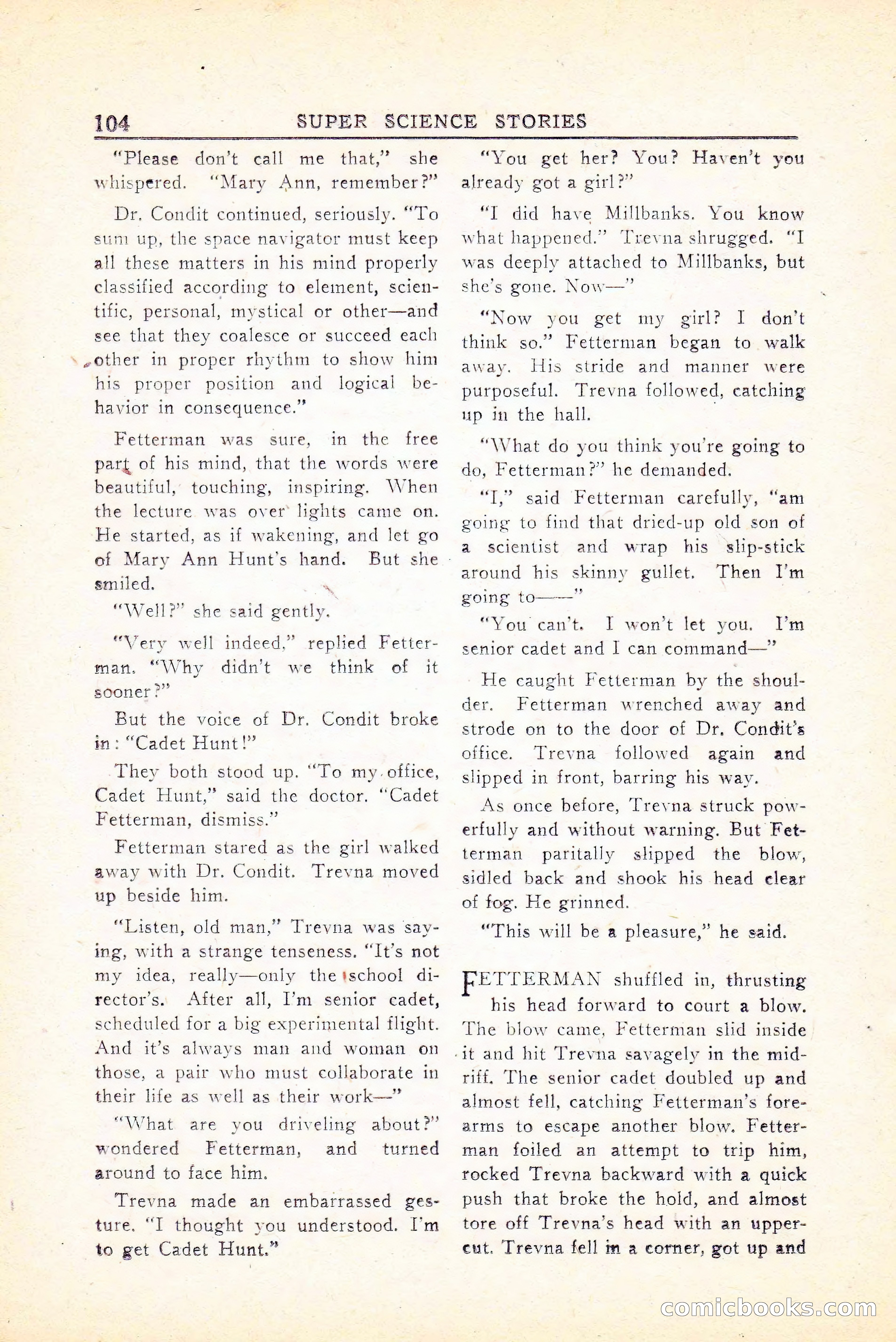 Super Science Stories, Vol. 5, No. 1 — page 105 of 132