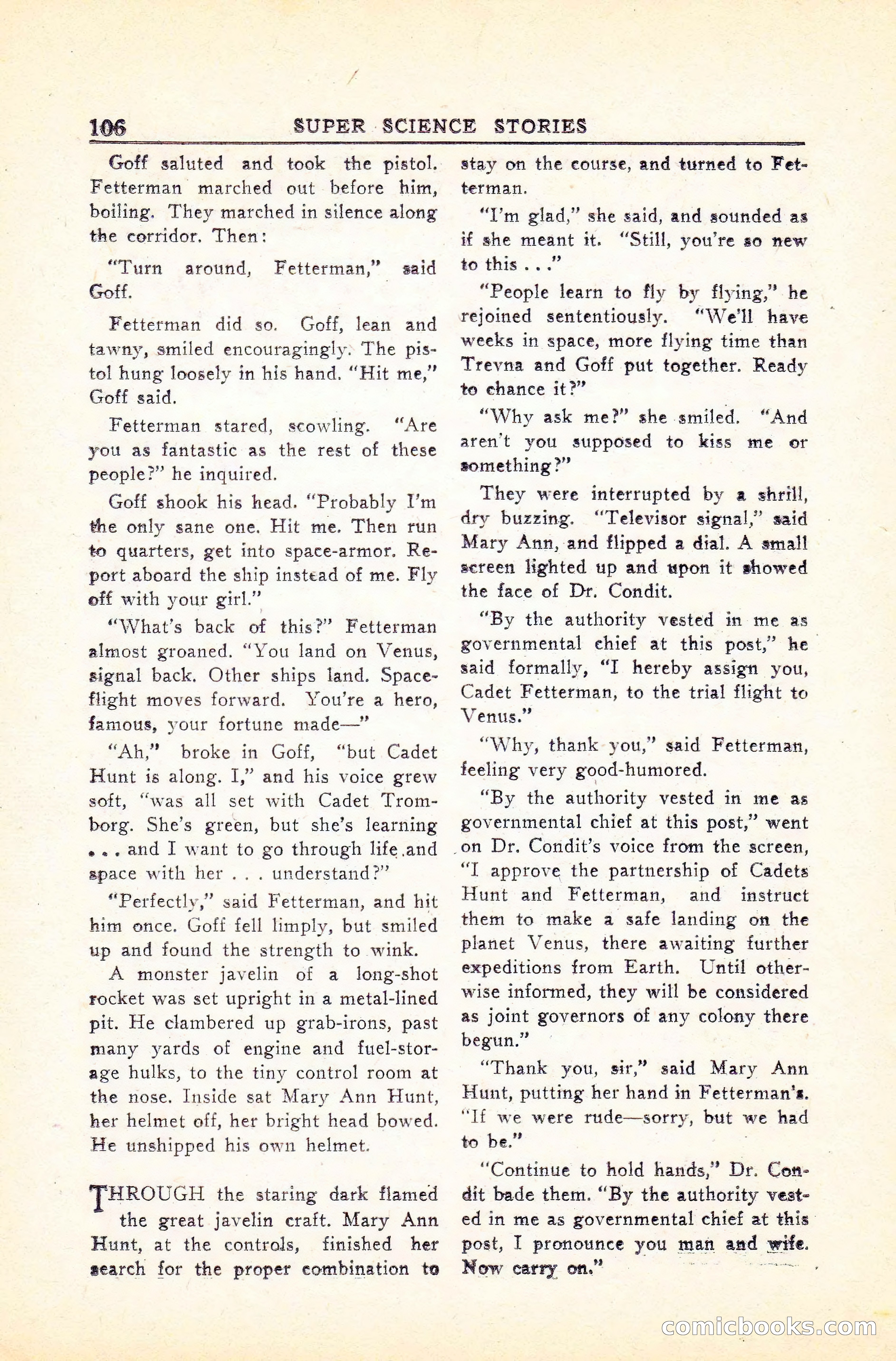 Super Science Stories, Vol. 5, No. 1 — page 107 of 132