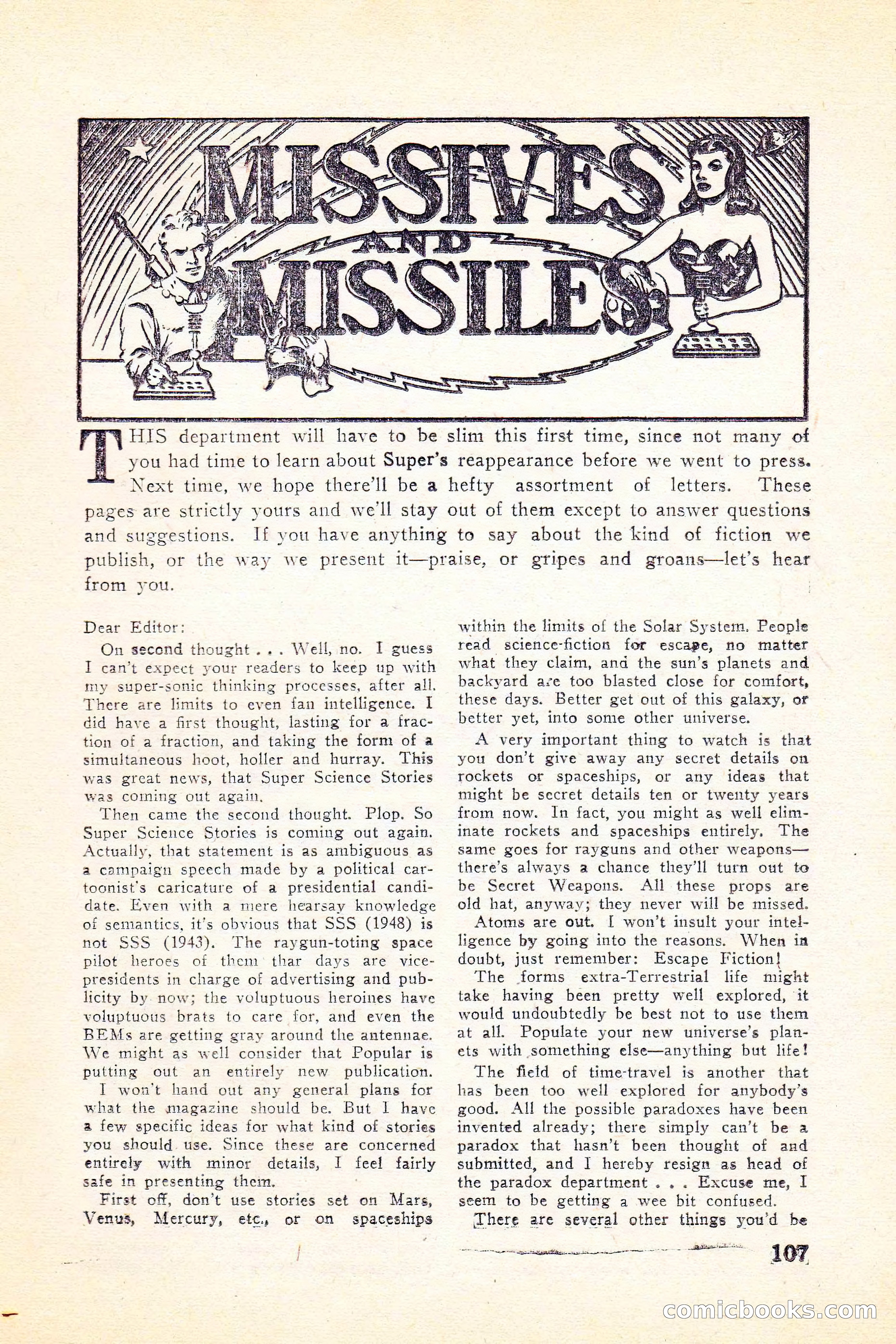 Super Science Stories, Vol. 5, No. 1 — page 108 of 132