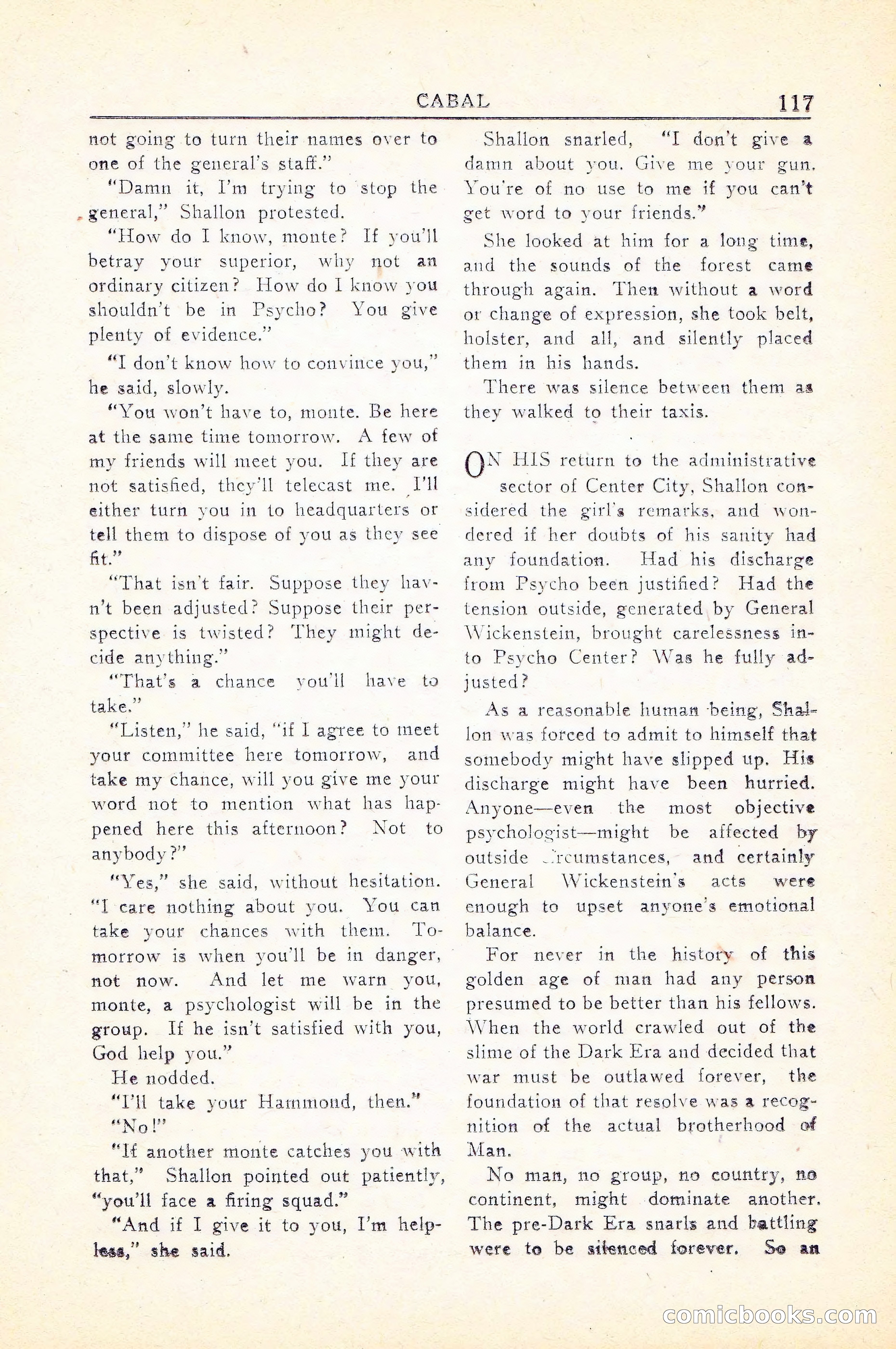 Super Science Stories, Vol. 5, No. 1 — page 118 of 132