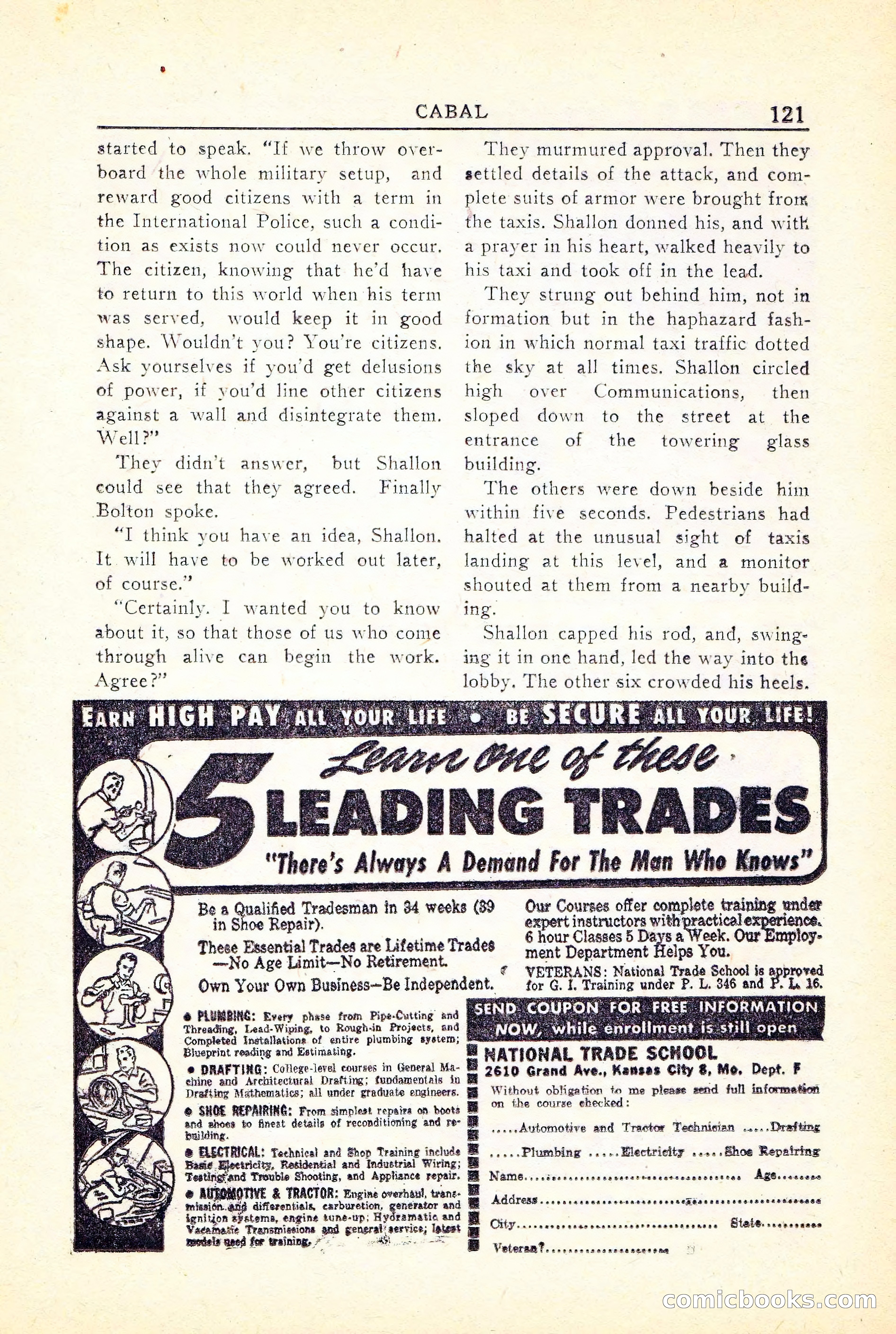 Super Science Stories, Vol. 5, No. 1 — page 122 of 132