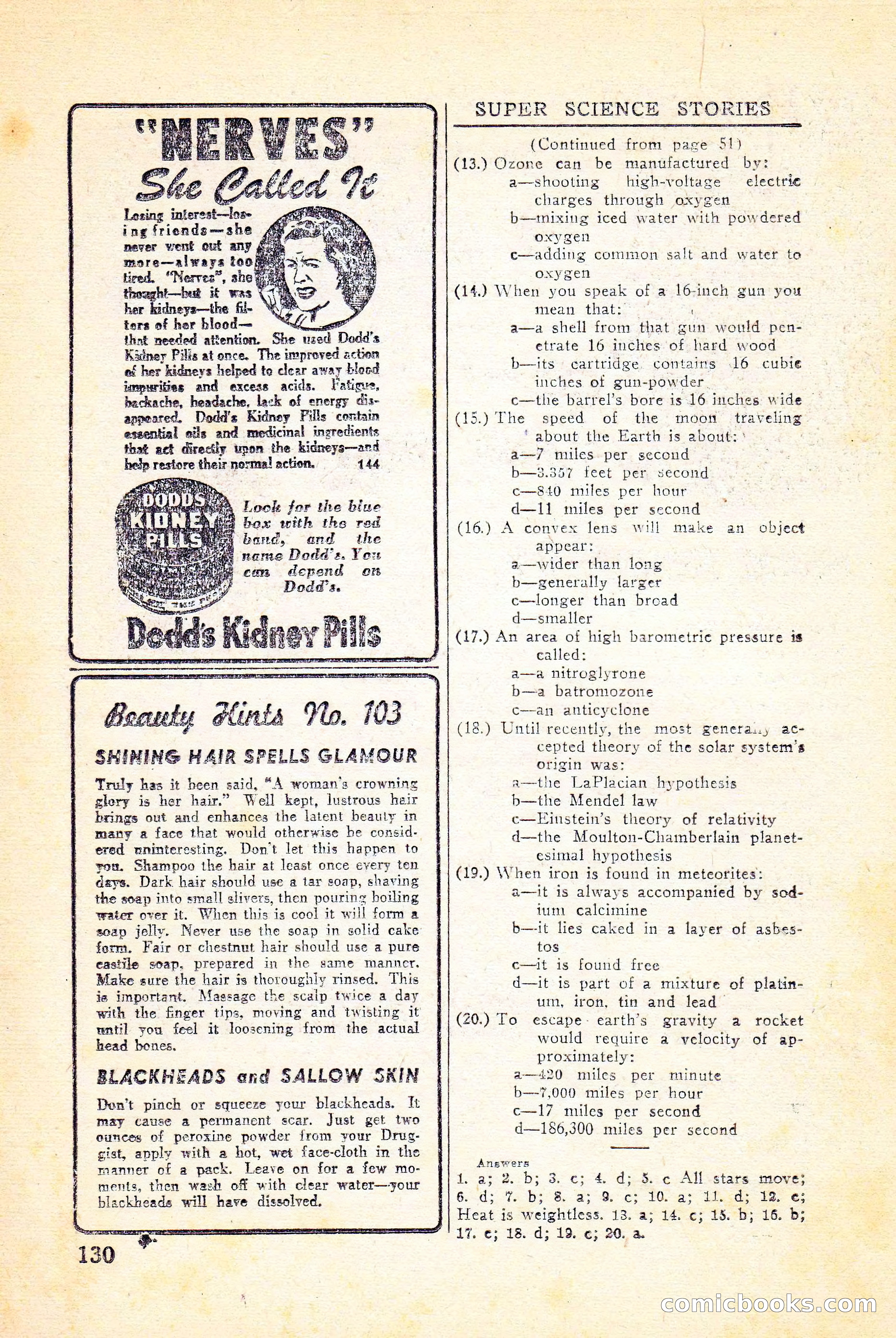 Super Science Stories, Vol. 5, No. 1 — page 131 of 132