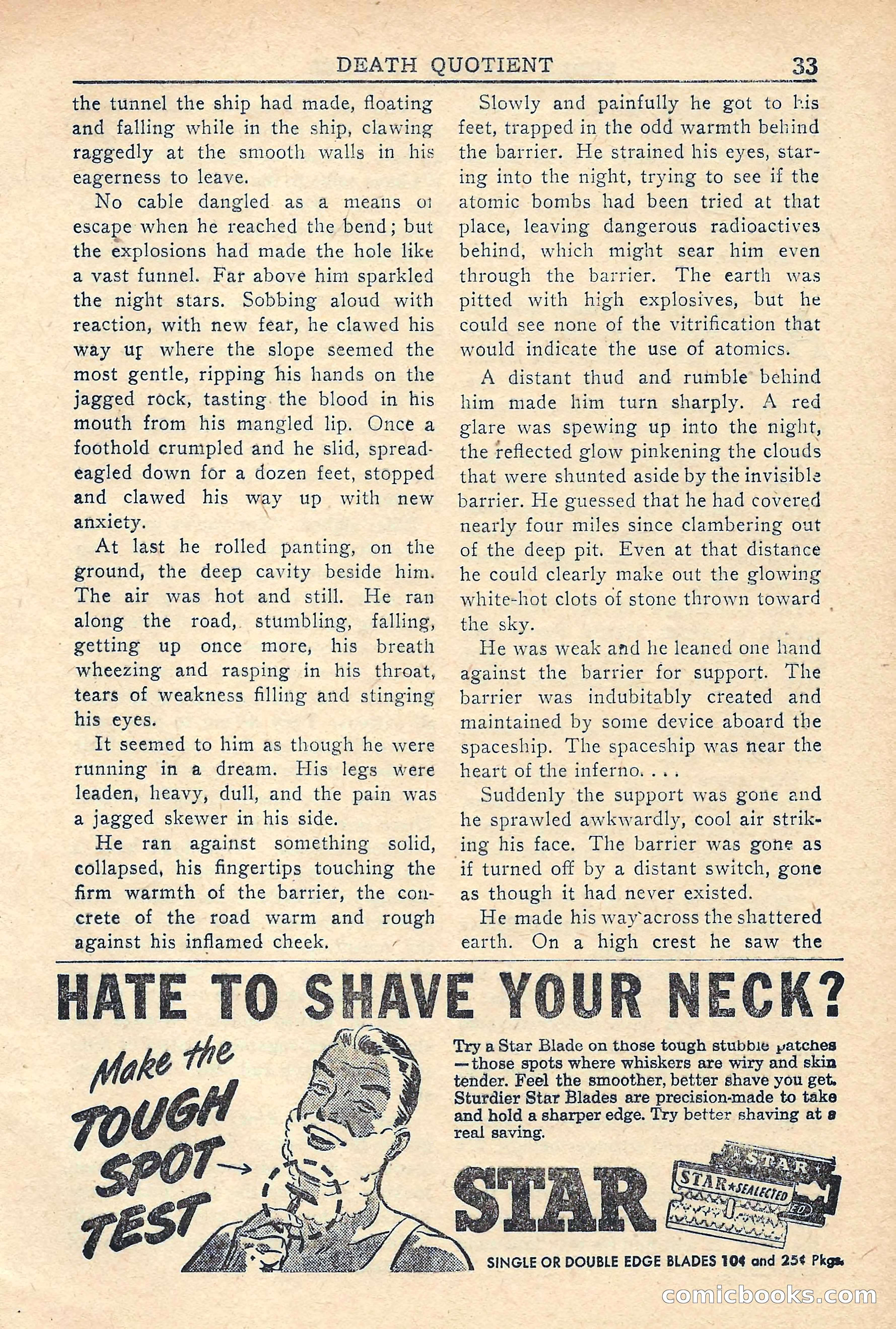 Super Science Stories, Vol. 5, No. 2 — page 33 of 132