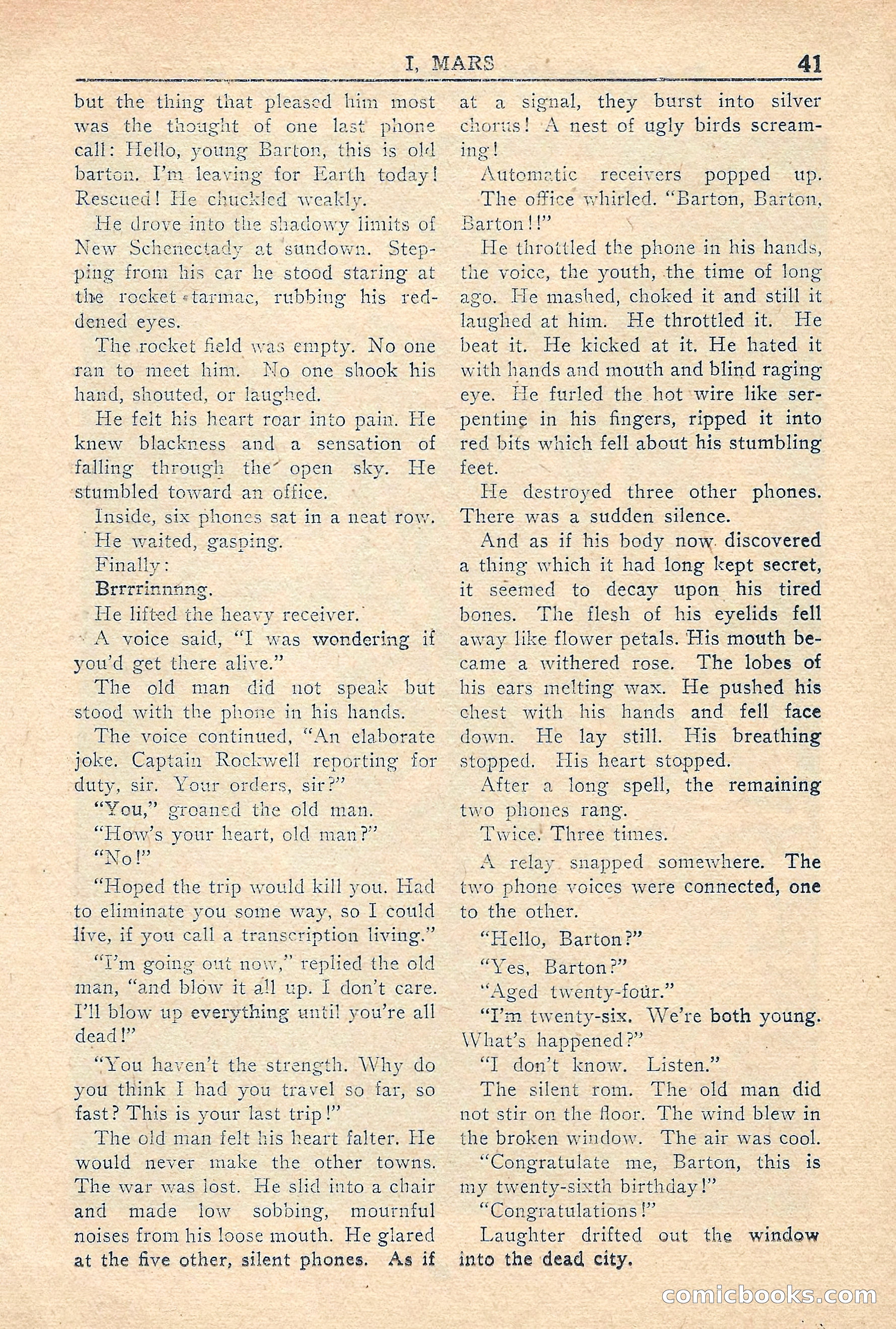 Super Science Stories, Vol. 5, No. 2 — page 41 of 132