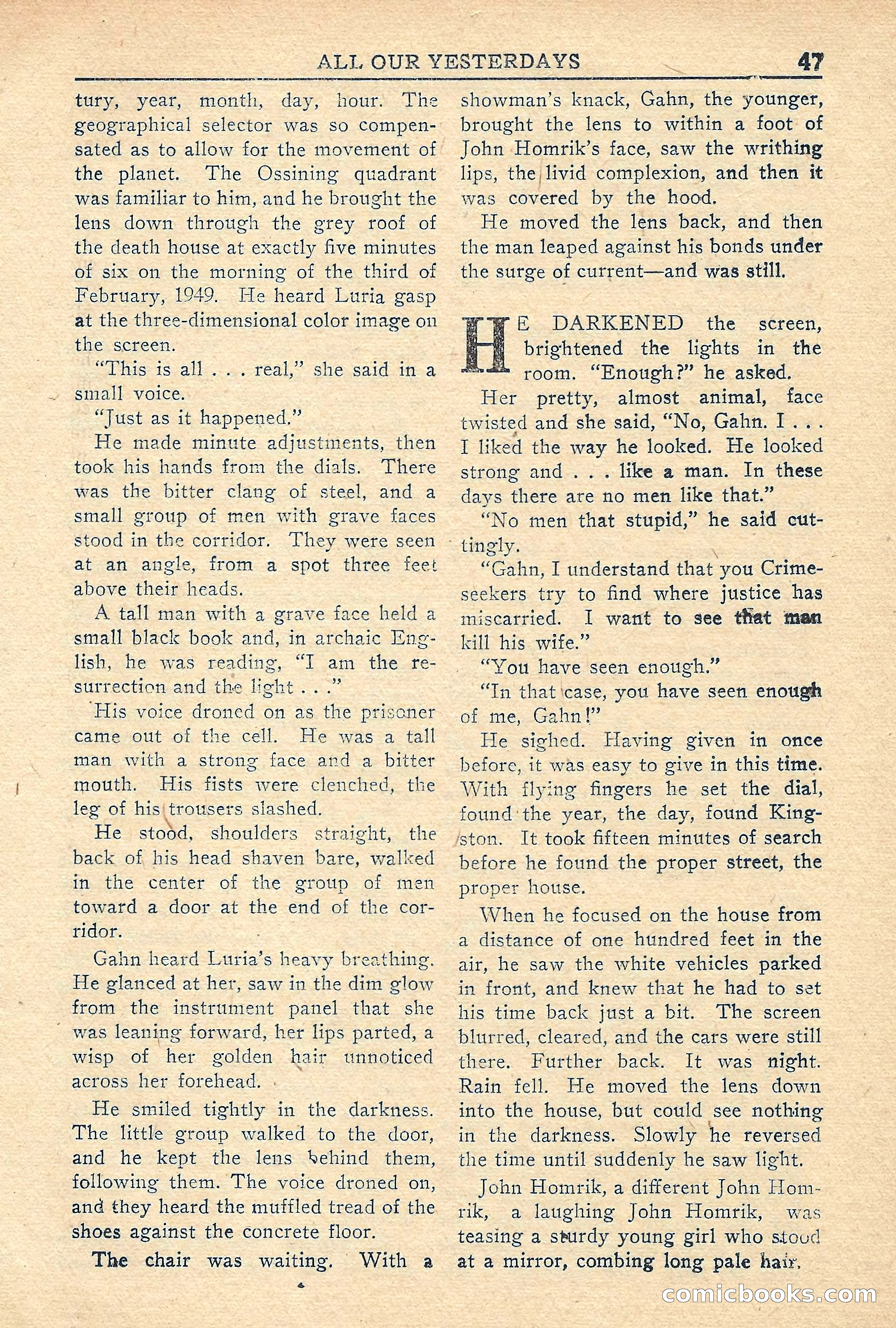 Super Science Stories, Vol. 5, No. 2 — page 47 of 132