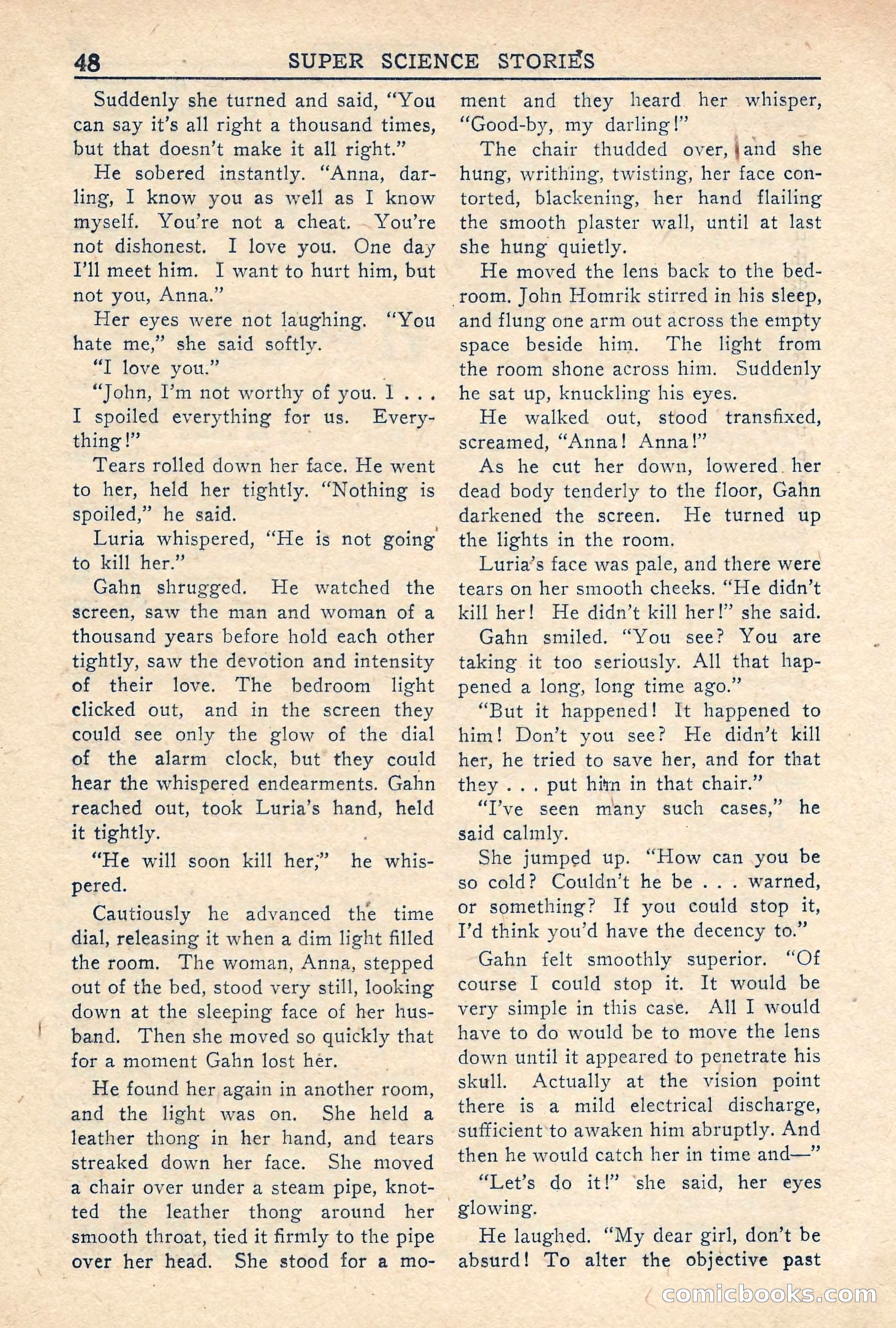 Super Science Stories, Vol. 5, No. 2 — page 48 of 132