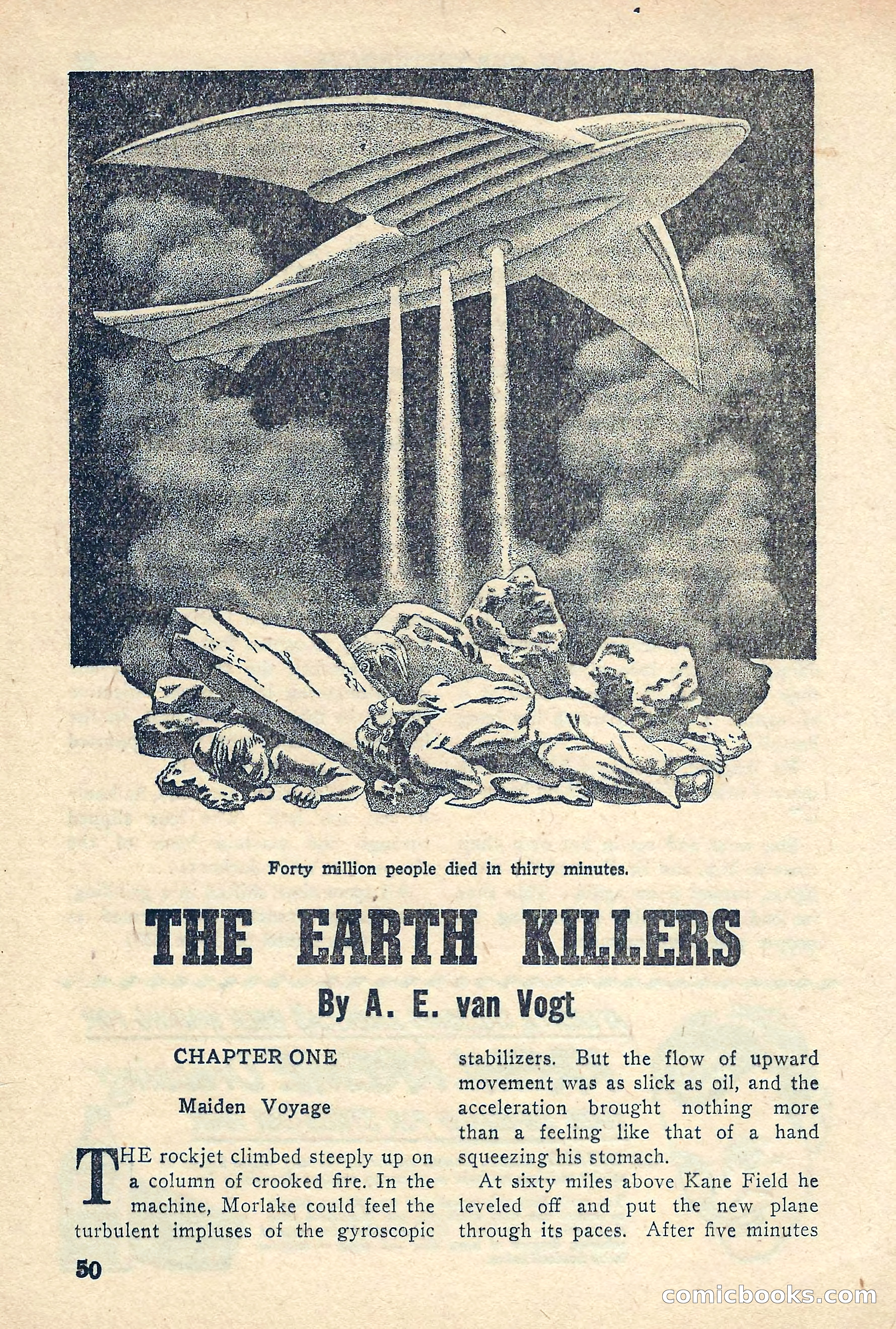 Super Science Stories, Vol. 5, No. 2 — page 50 of 132