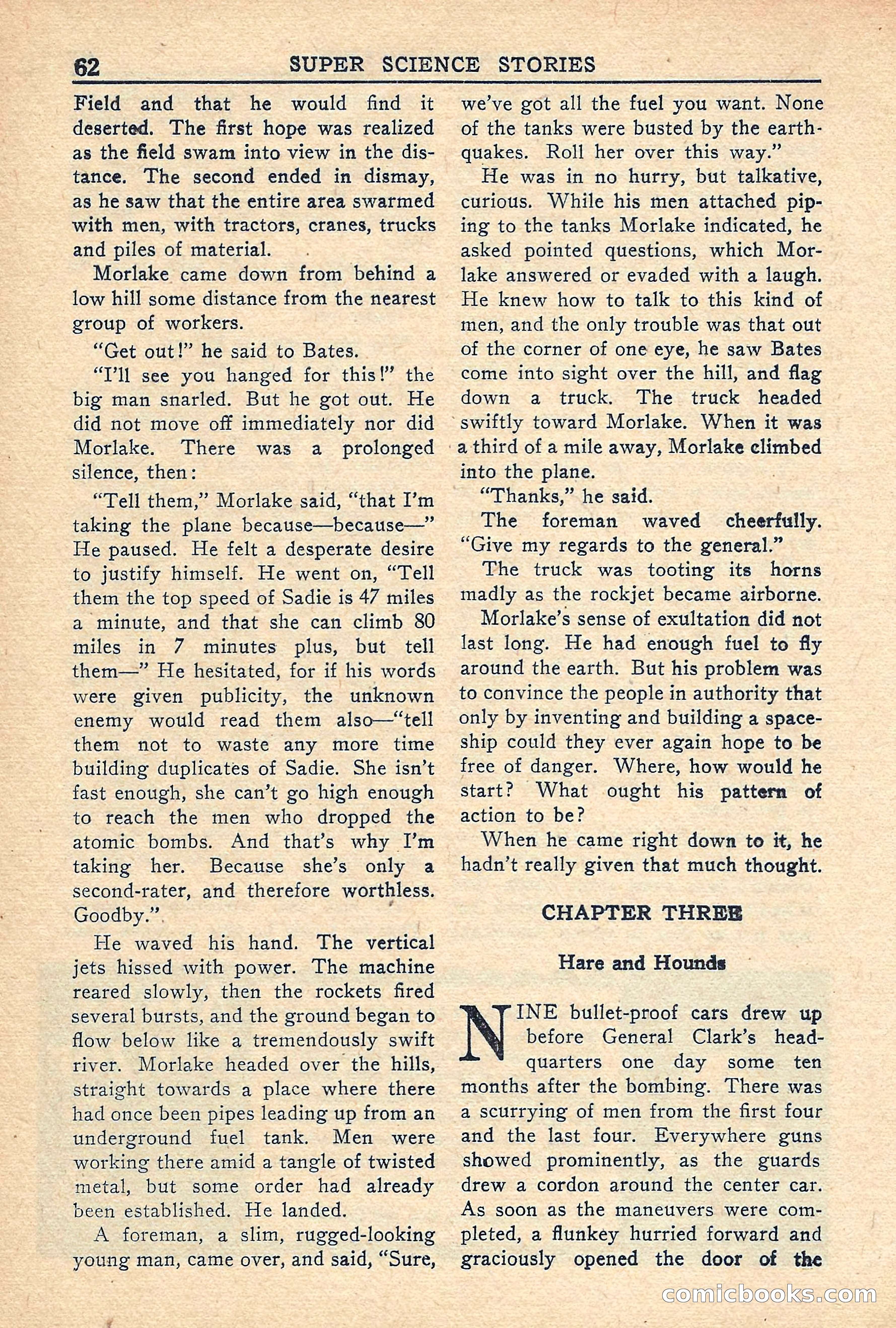 Super Science Stories, Vol. 5, No. 2 — page 62 of 132