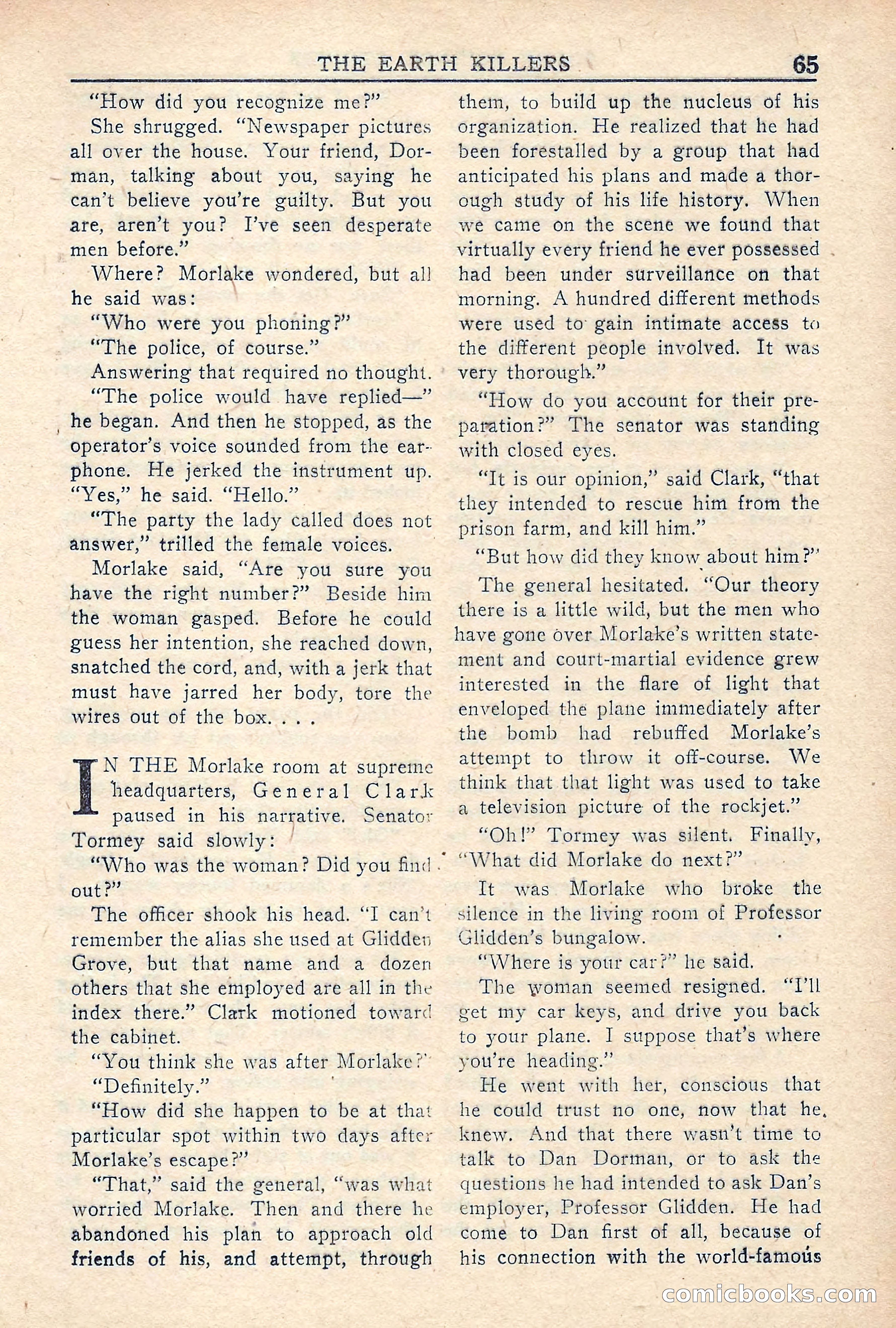 Super Science Stories, Vol. 5, No. 2 — page 65 of 132
