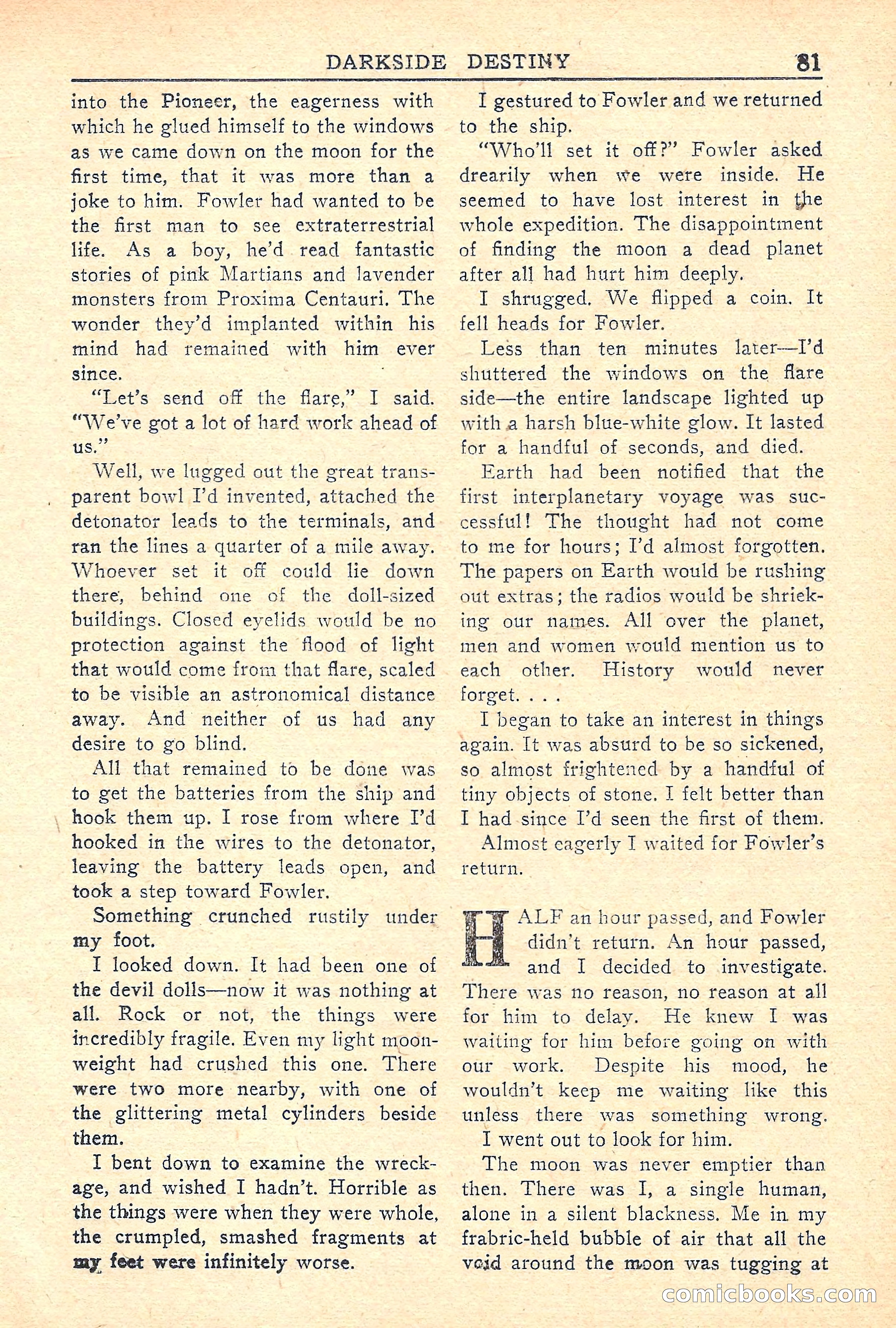Super Science Stories, Vol. 5, No. 2 — page 81 of 132