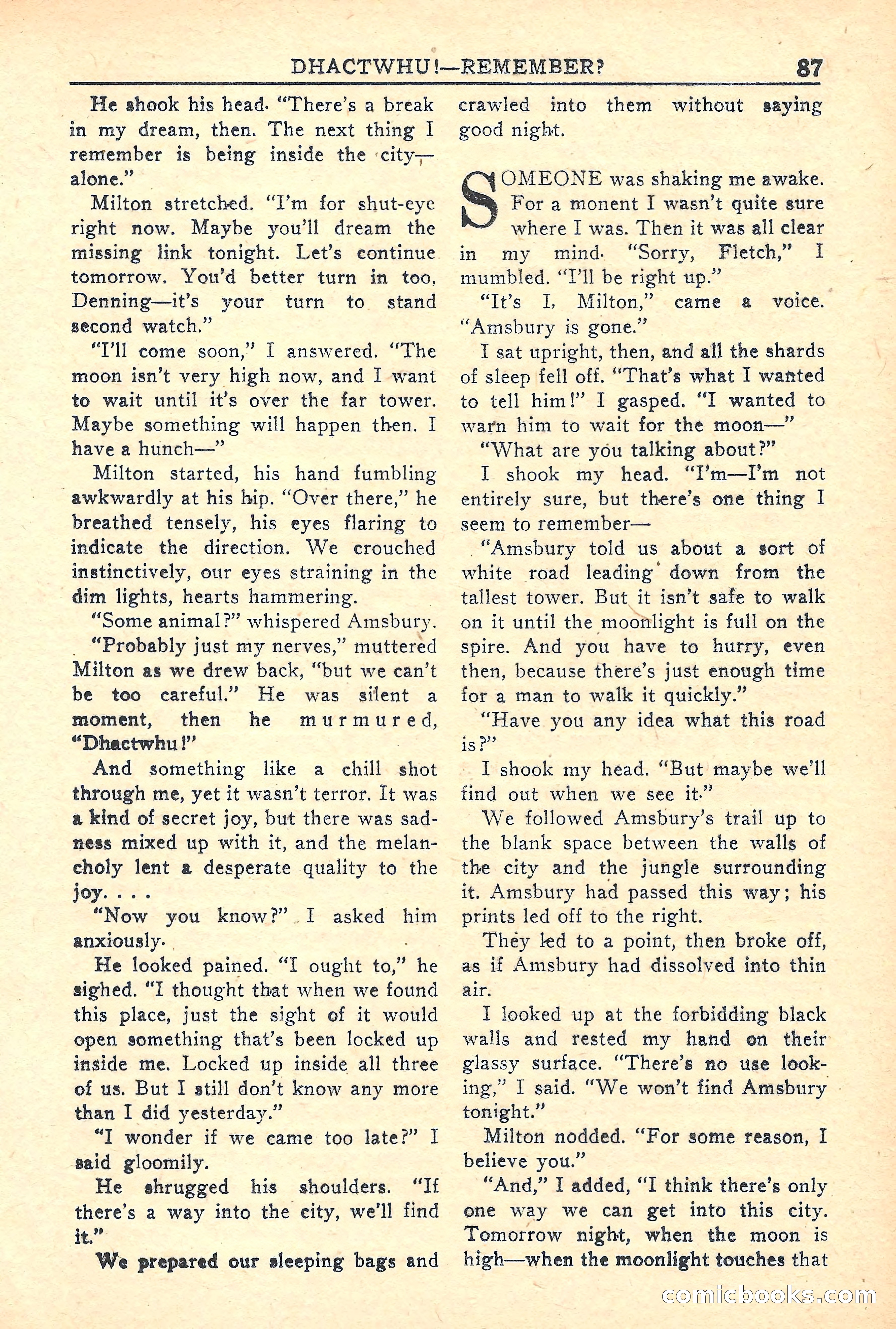 Super Science Stories, Vol. 5, No. 2 — page 87 of 132