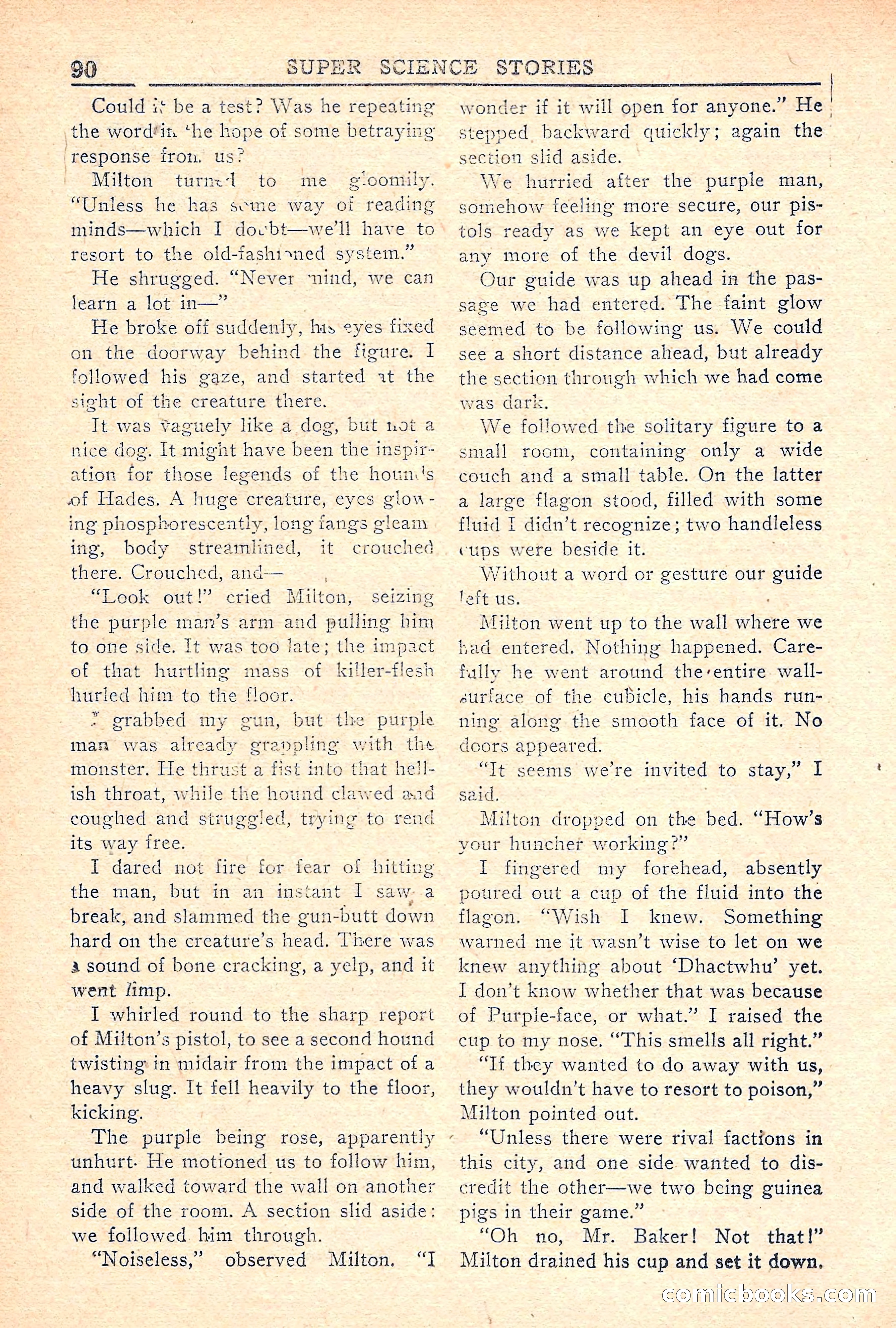 Super Science Stories, Vol. 5, No. 2 — page 90 of 132