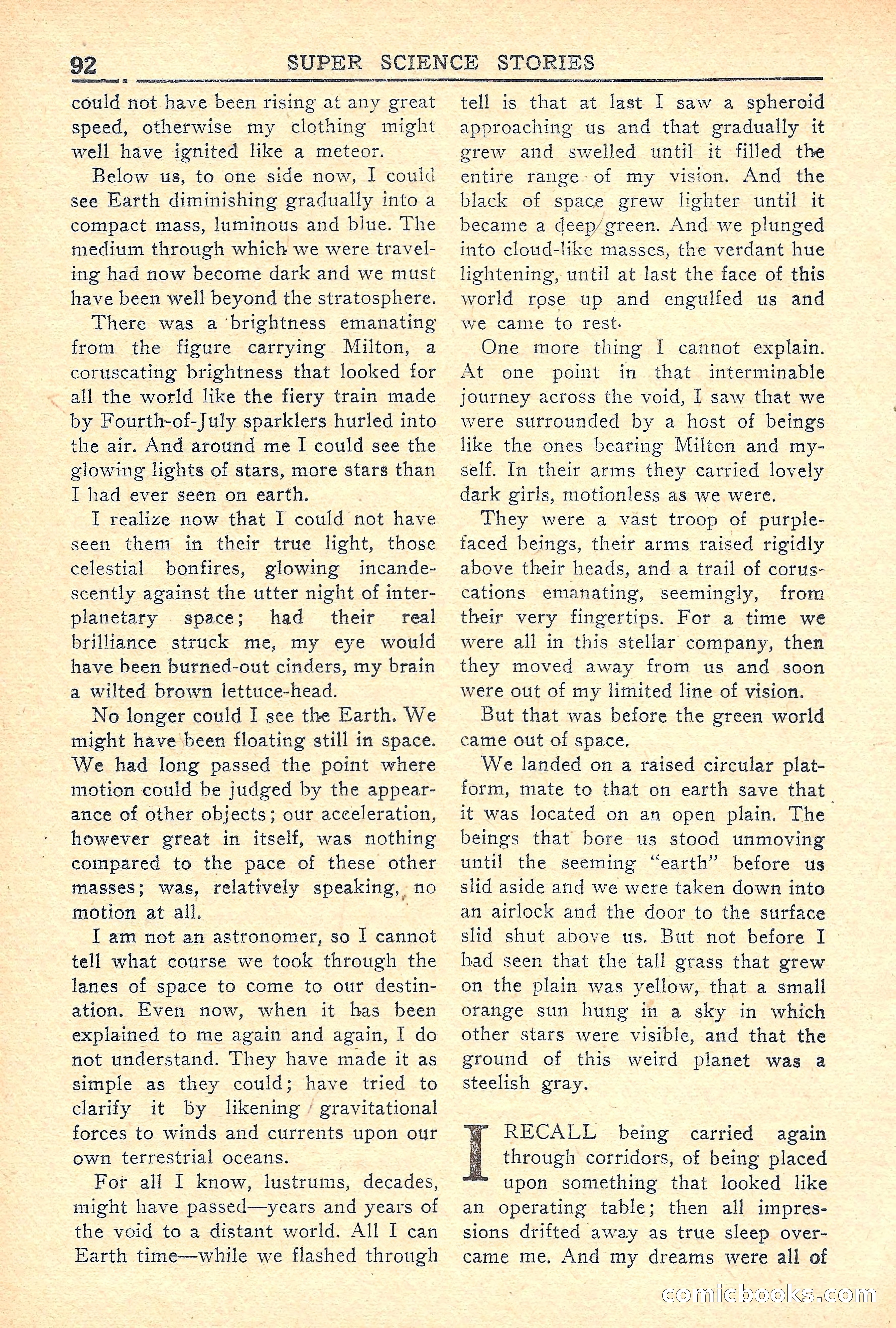 Super Science Stories, Vol. 5, No. 2 — page 92 of 132