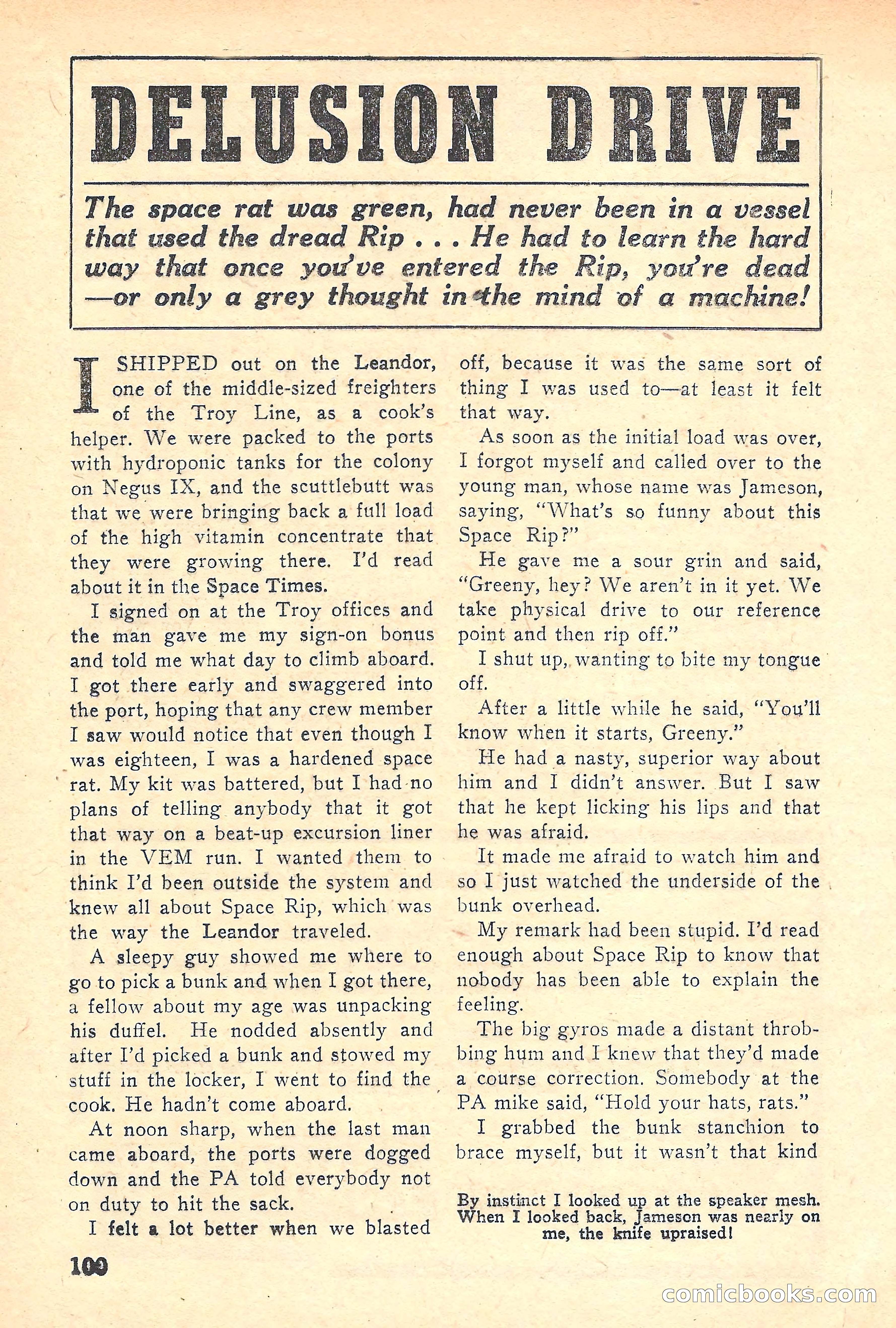 Super Science Stories, Vol. 5, No. 2 — page 100 of 132