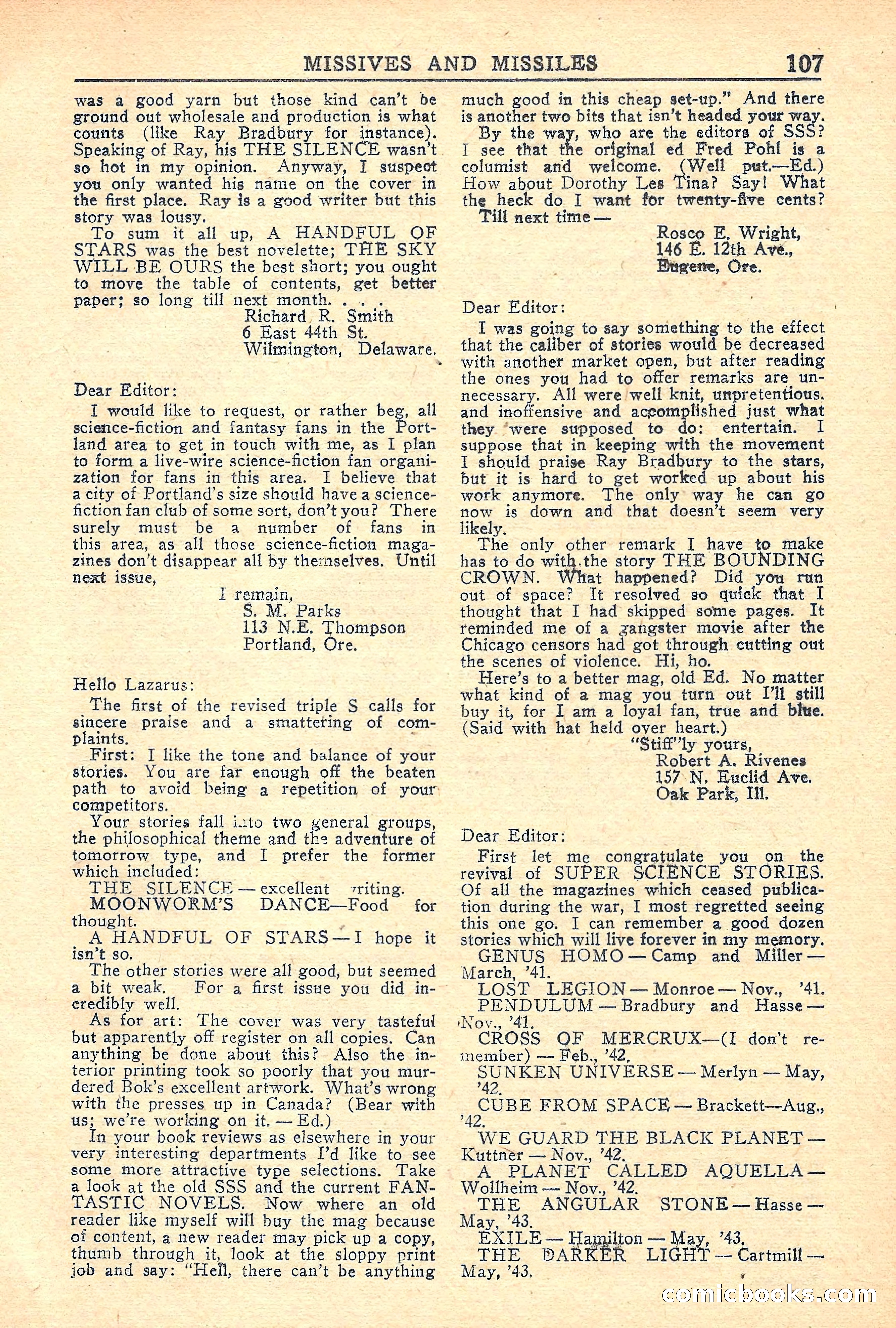 Super Science Stories, Vol. 5, No. 2 — page 107 of 132