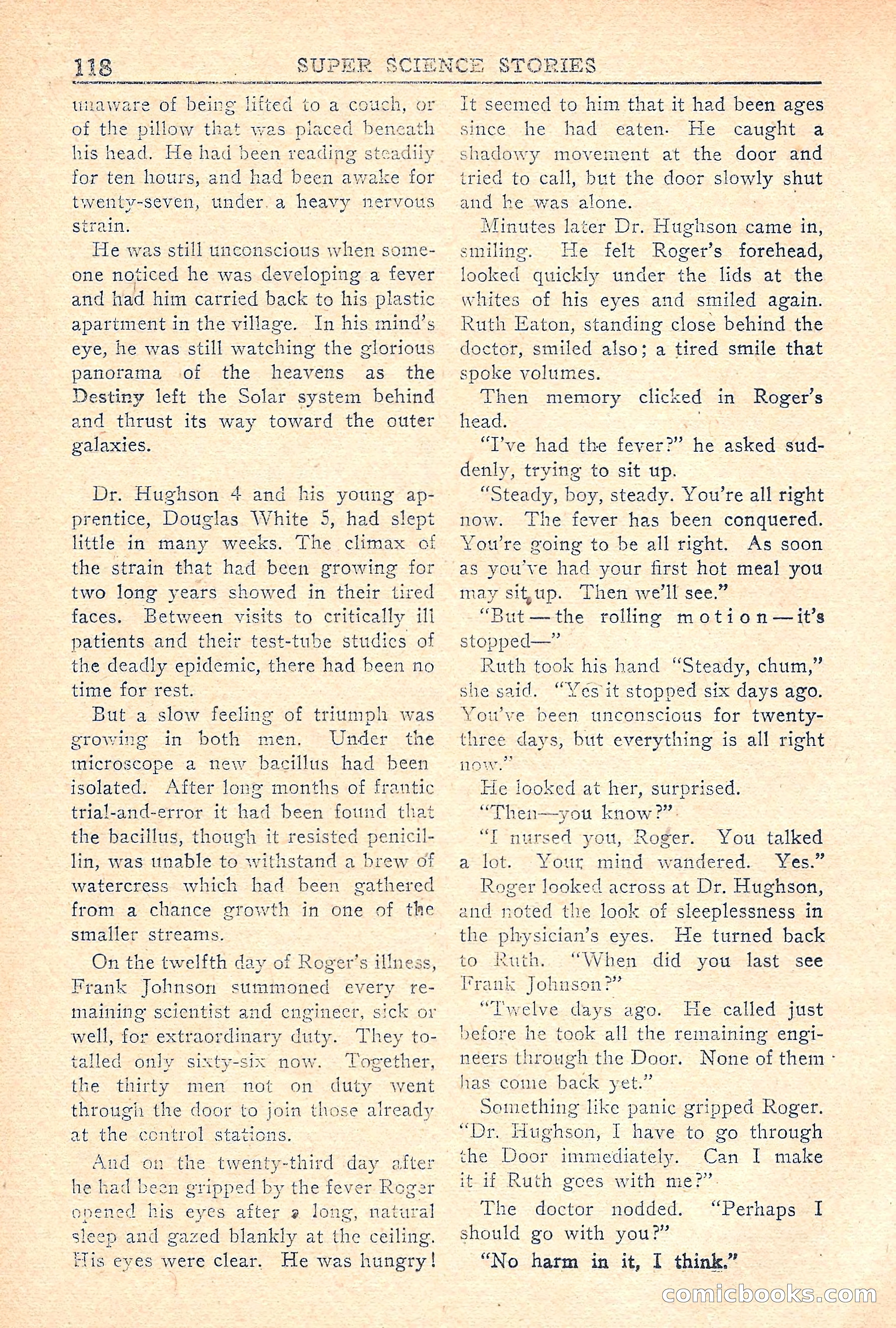 Super Science Stories, Vol. 5, No. 2 — page 118 of 132