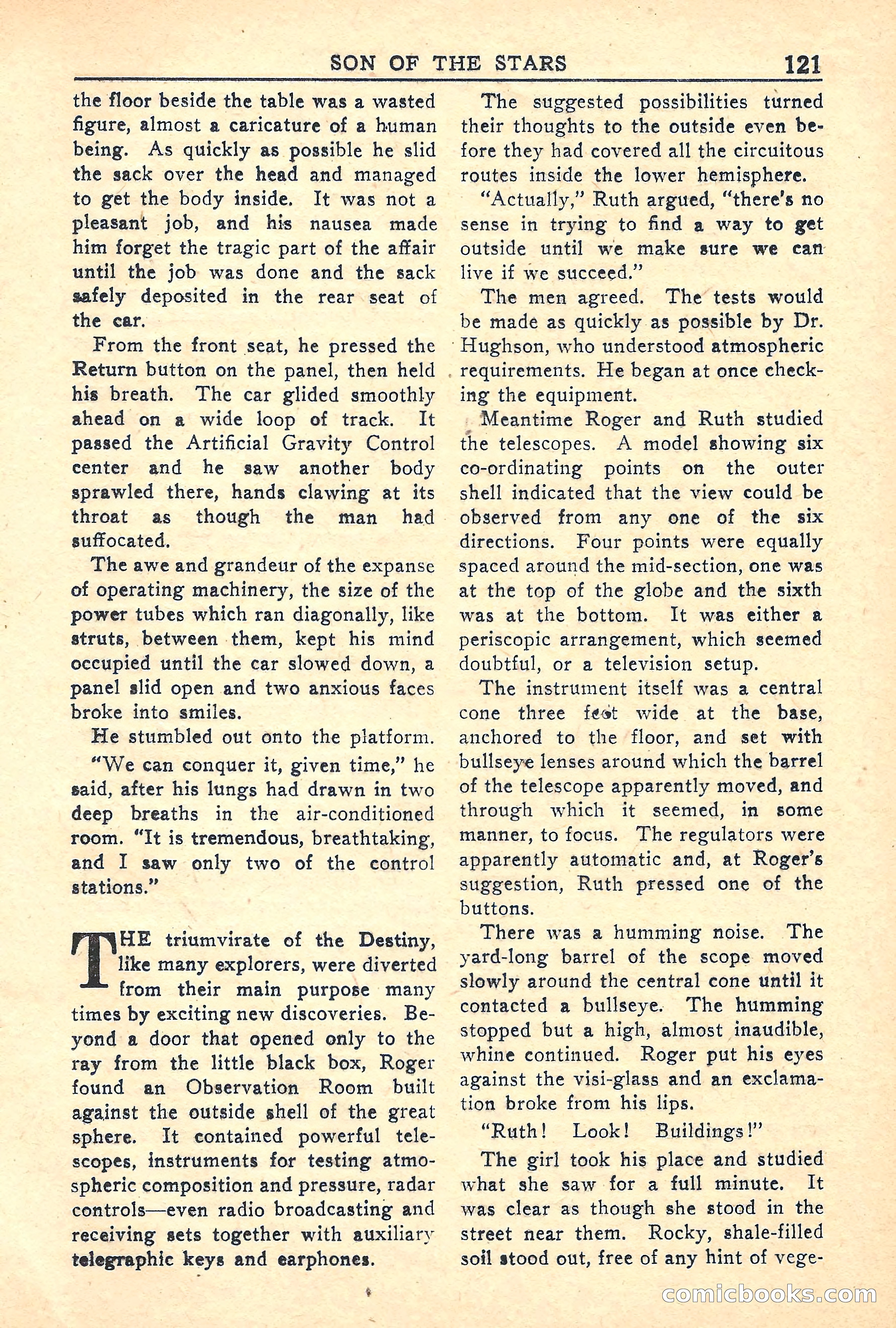 Super Science Stories, Vol. 5, No. 2 — page 121 of 132