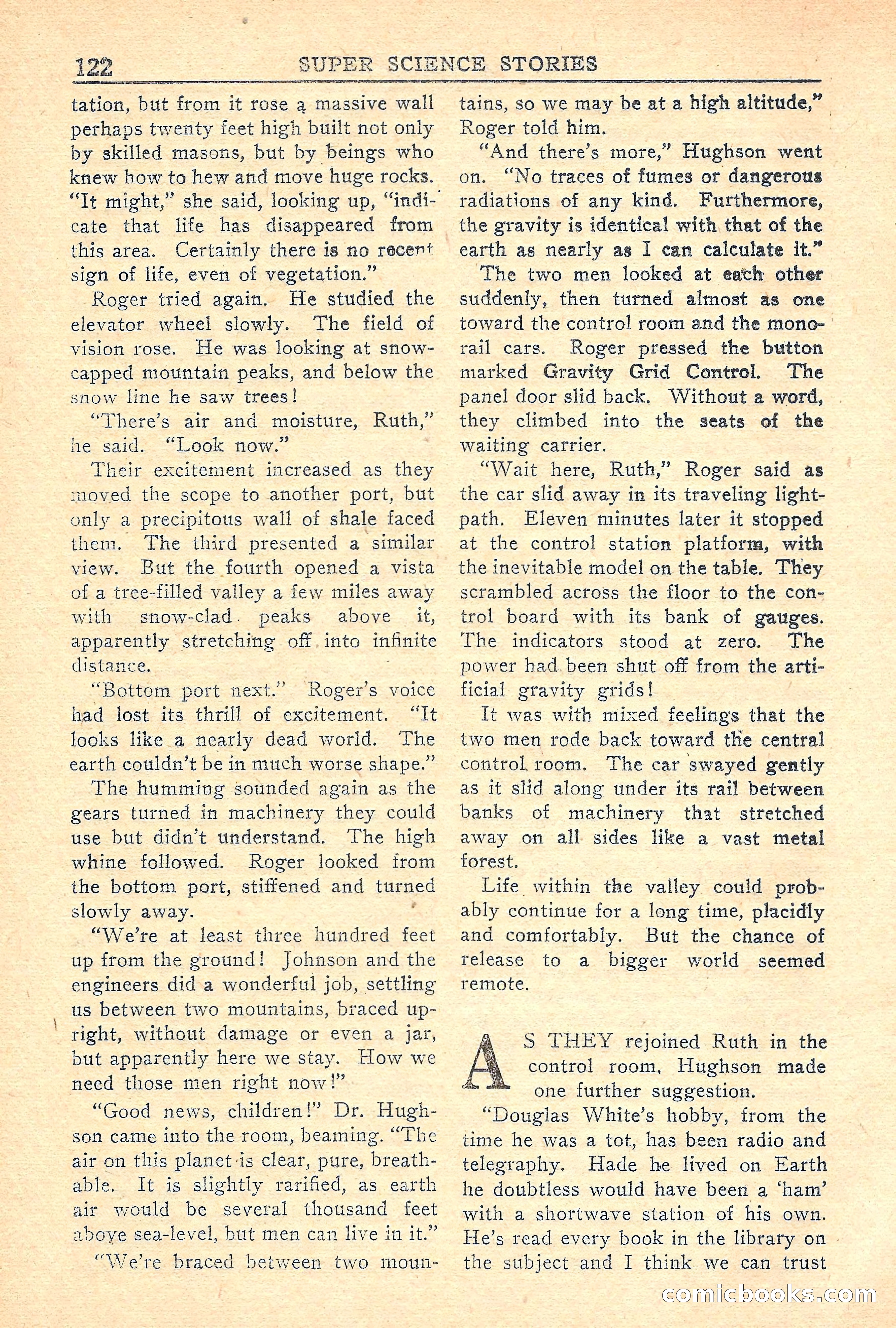 Super Science Stories, Vol. 5, No. 2 — page 122 of 132