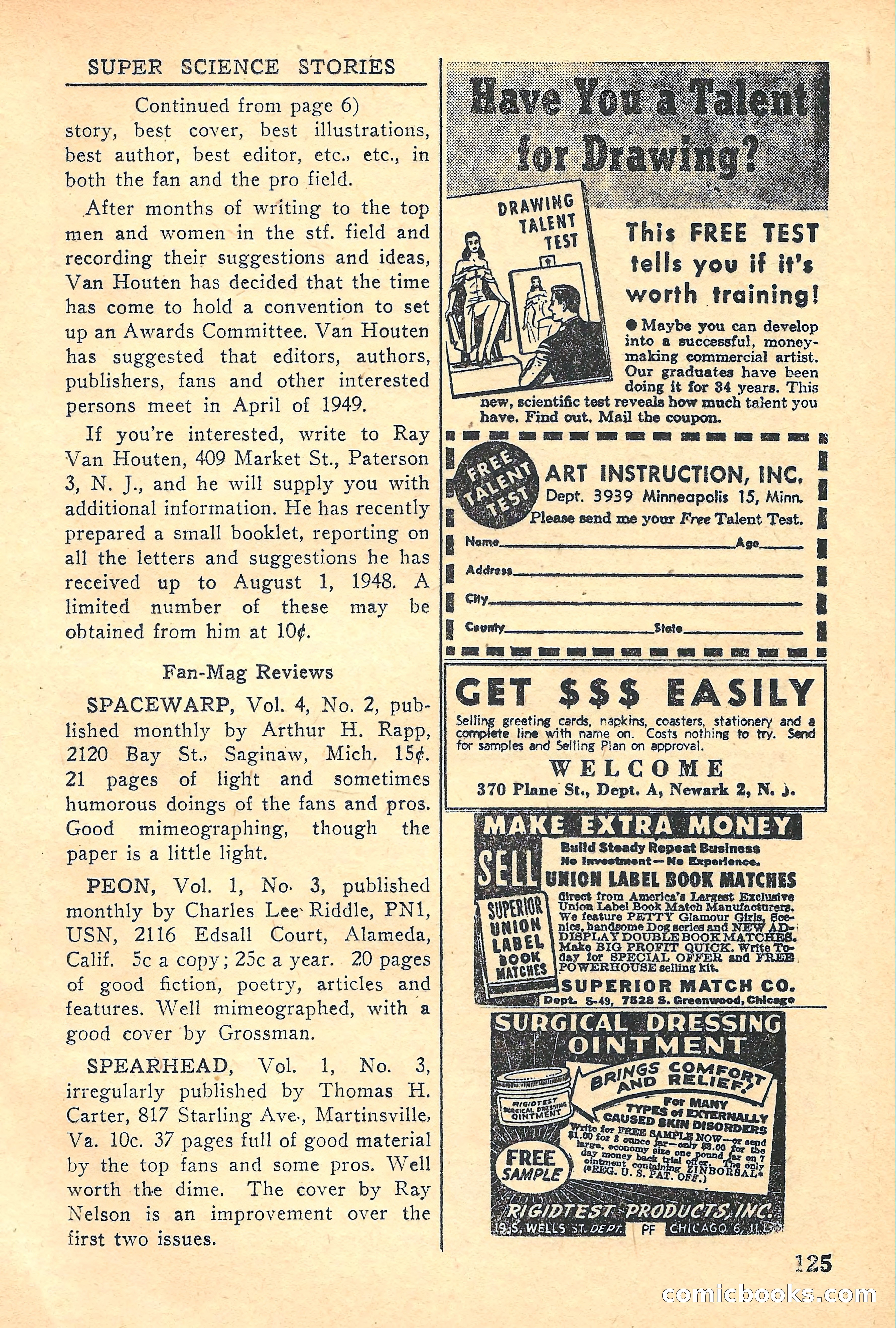 Super Science Stories, Vol. 5, No. 2 — page 125 of 132