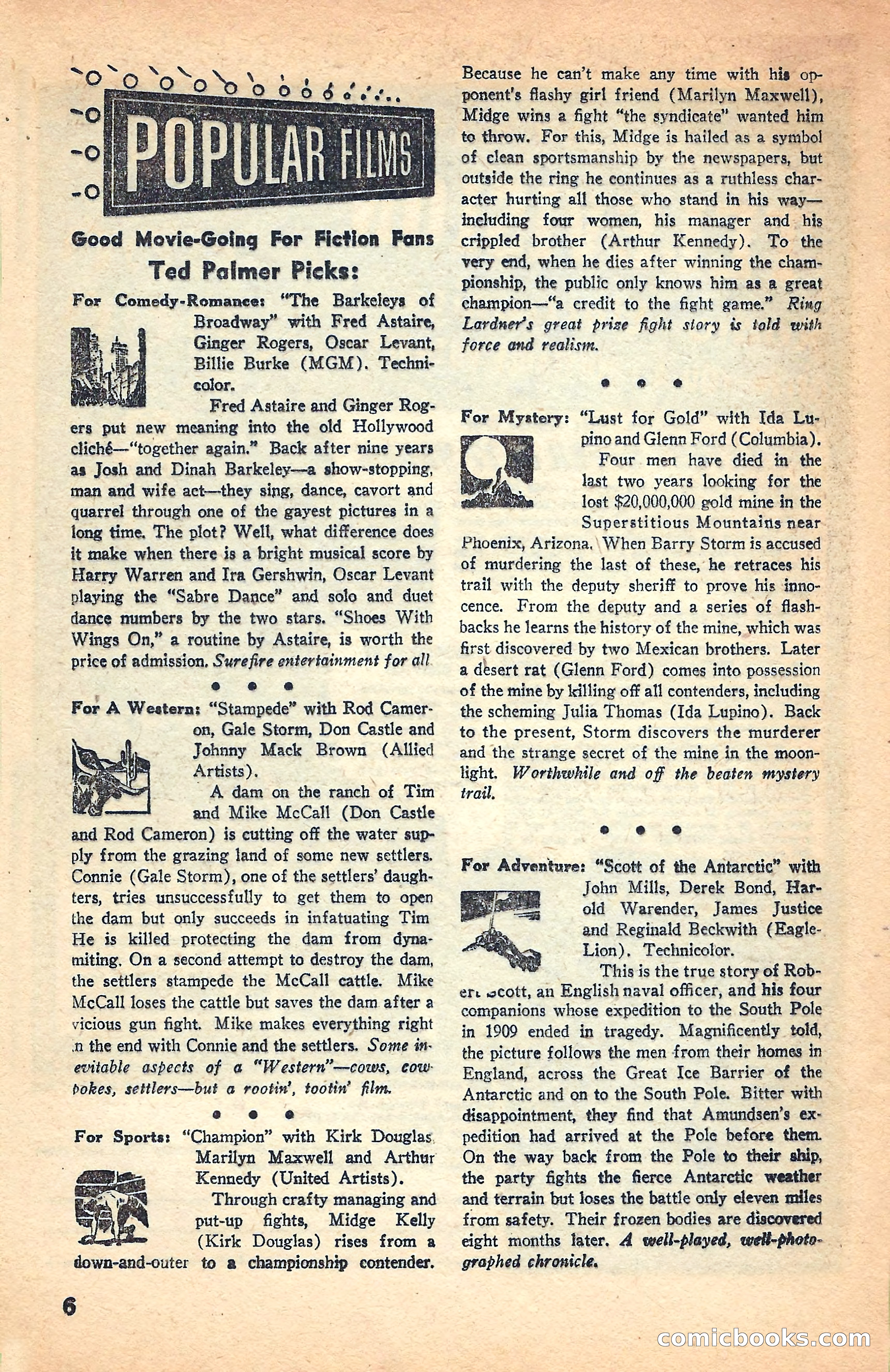 Super Science Stories, July 1949 — page 6 of 132