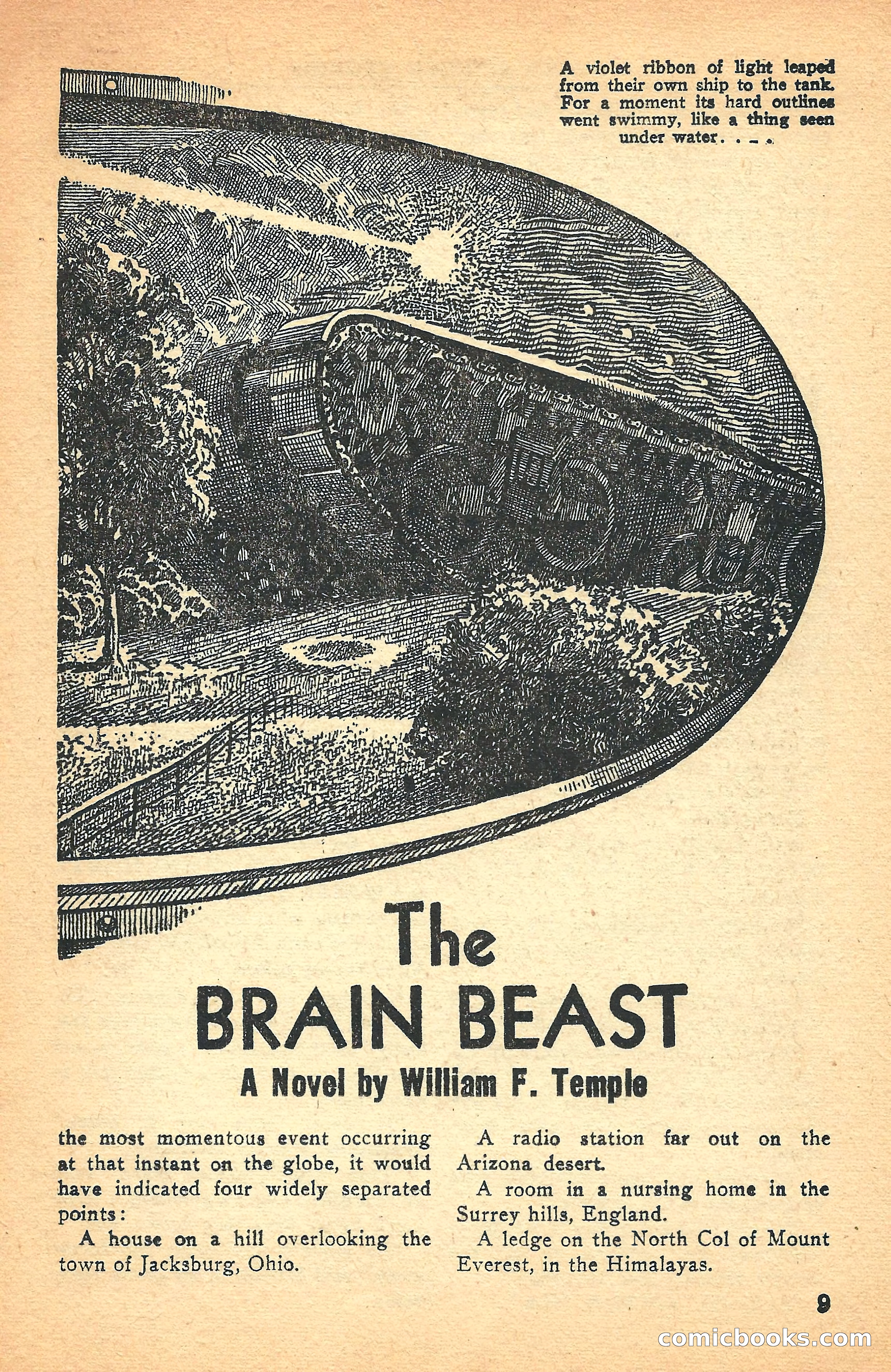 Super Science Stories, July 1949 — page 9 of 132