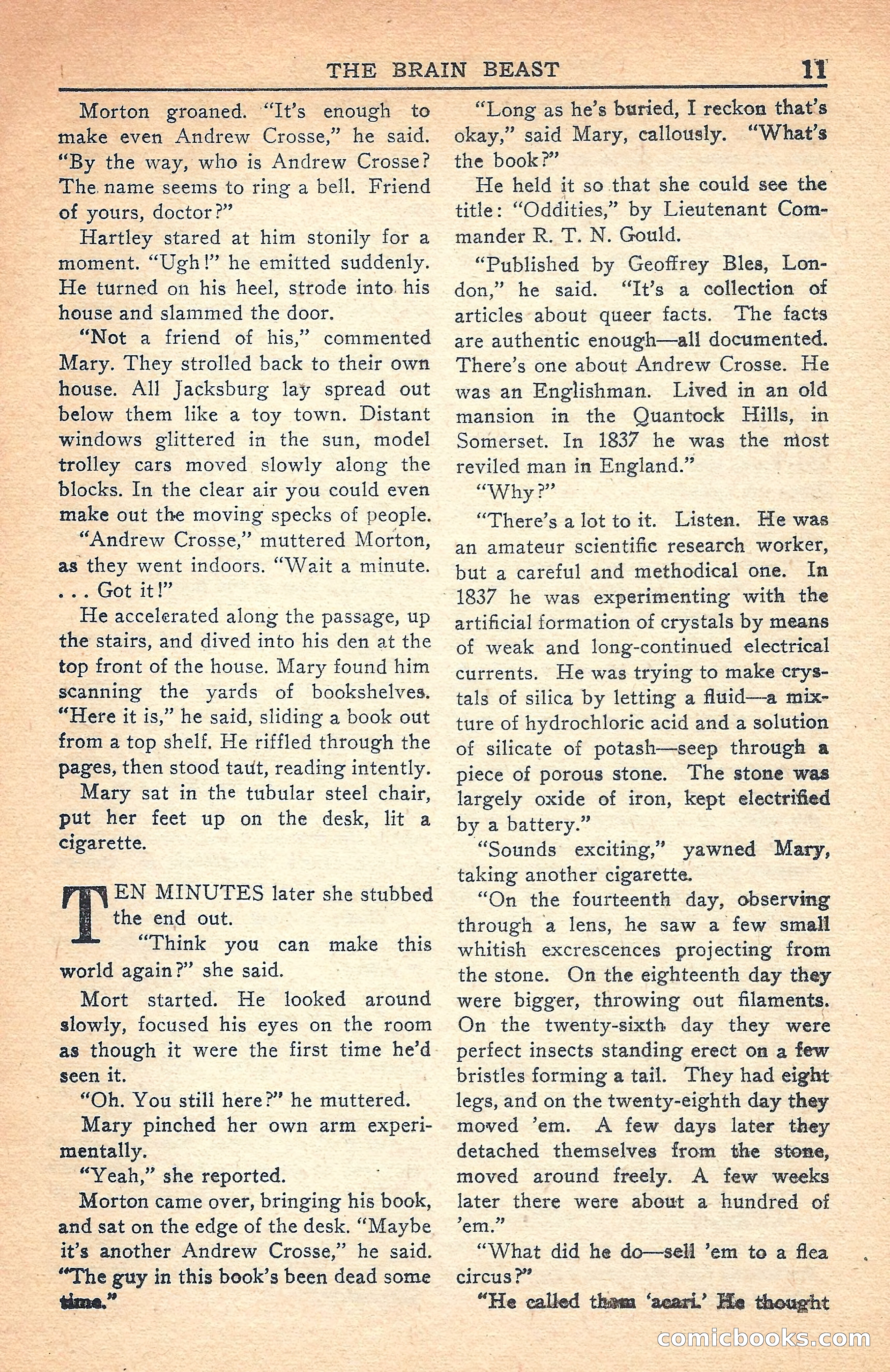 Super Science Stories, July 1949 — page 11 of 132