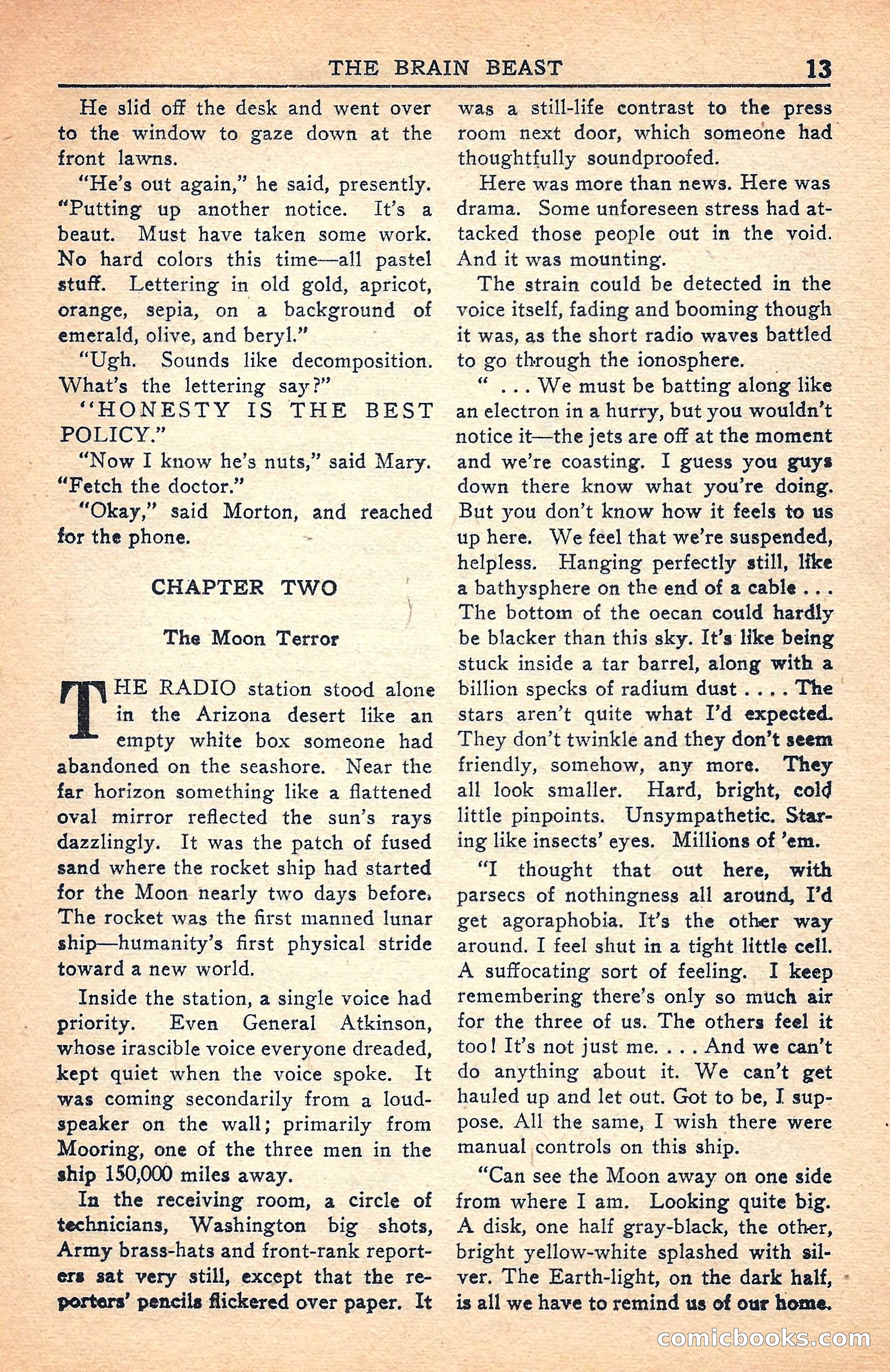 Super Science Stories, July 1949 — page 13 of 132
