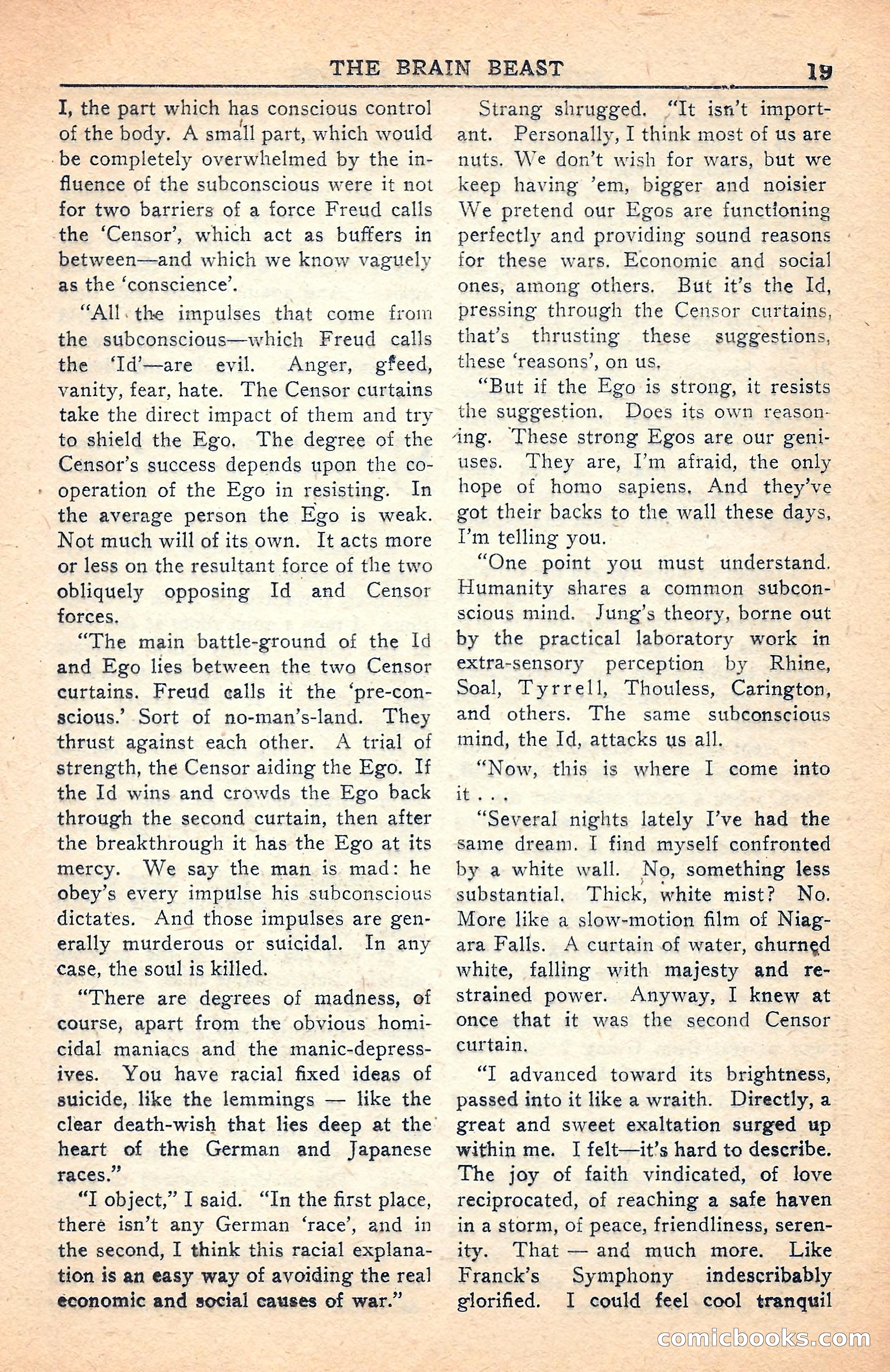 Super Science Stories, July 1949 — page 19 of 132