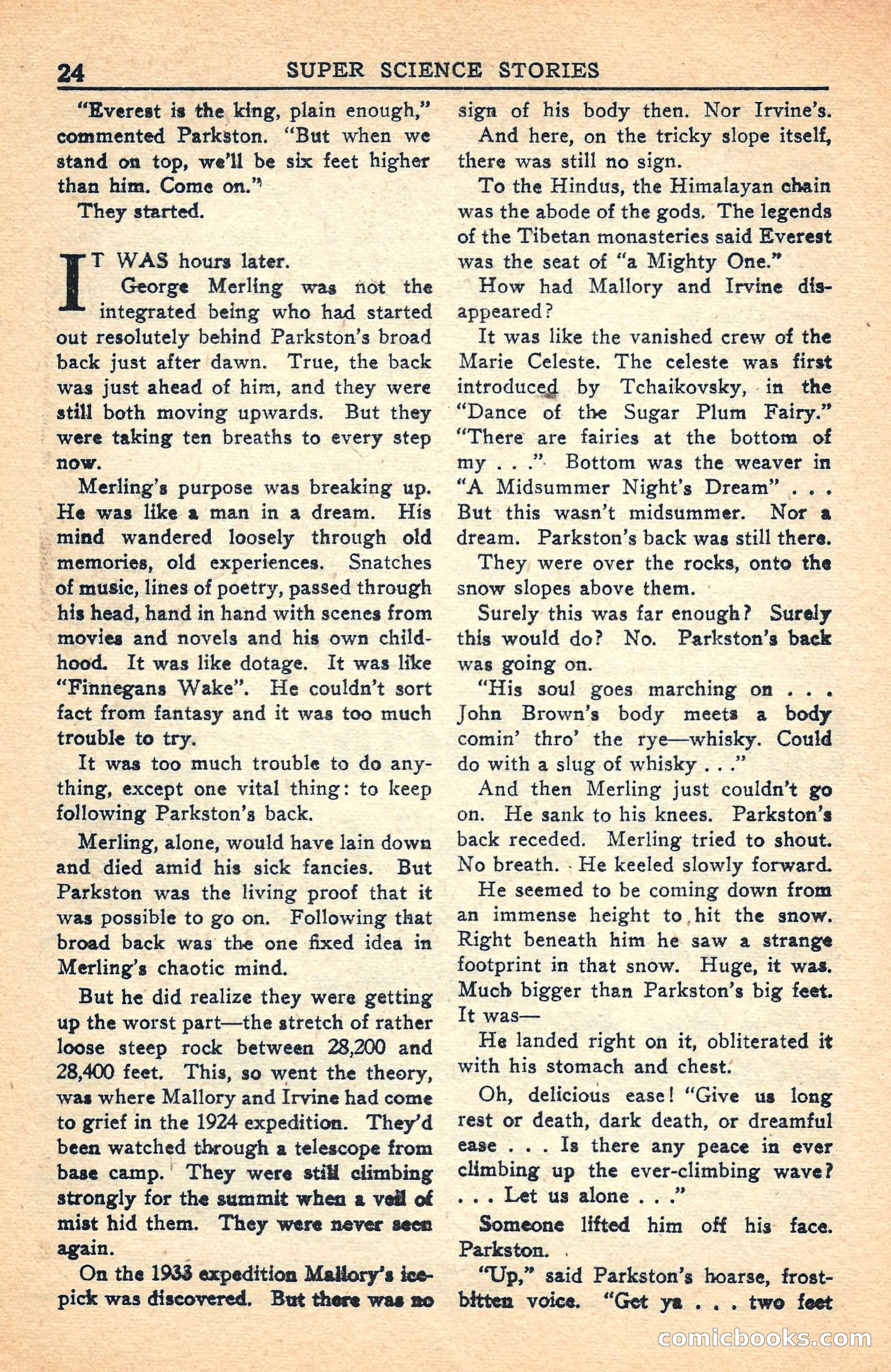Super Science Stories, July 1949 — page 24 of 132