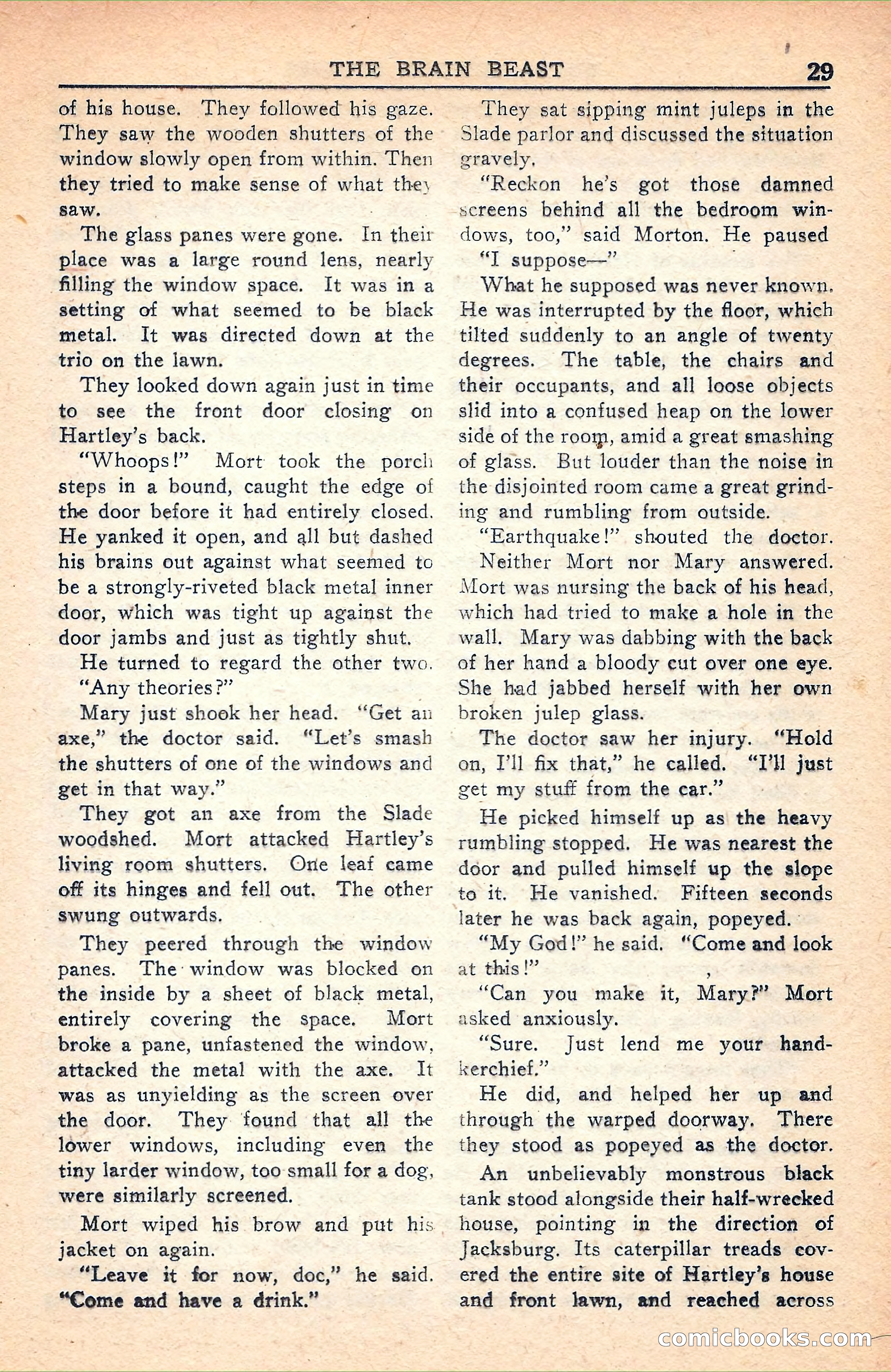 Super Science Stories, July 1949 — page 29 of 132