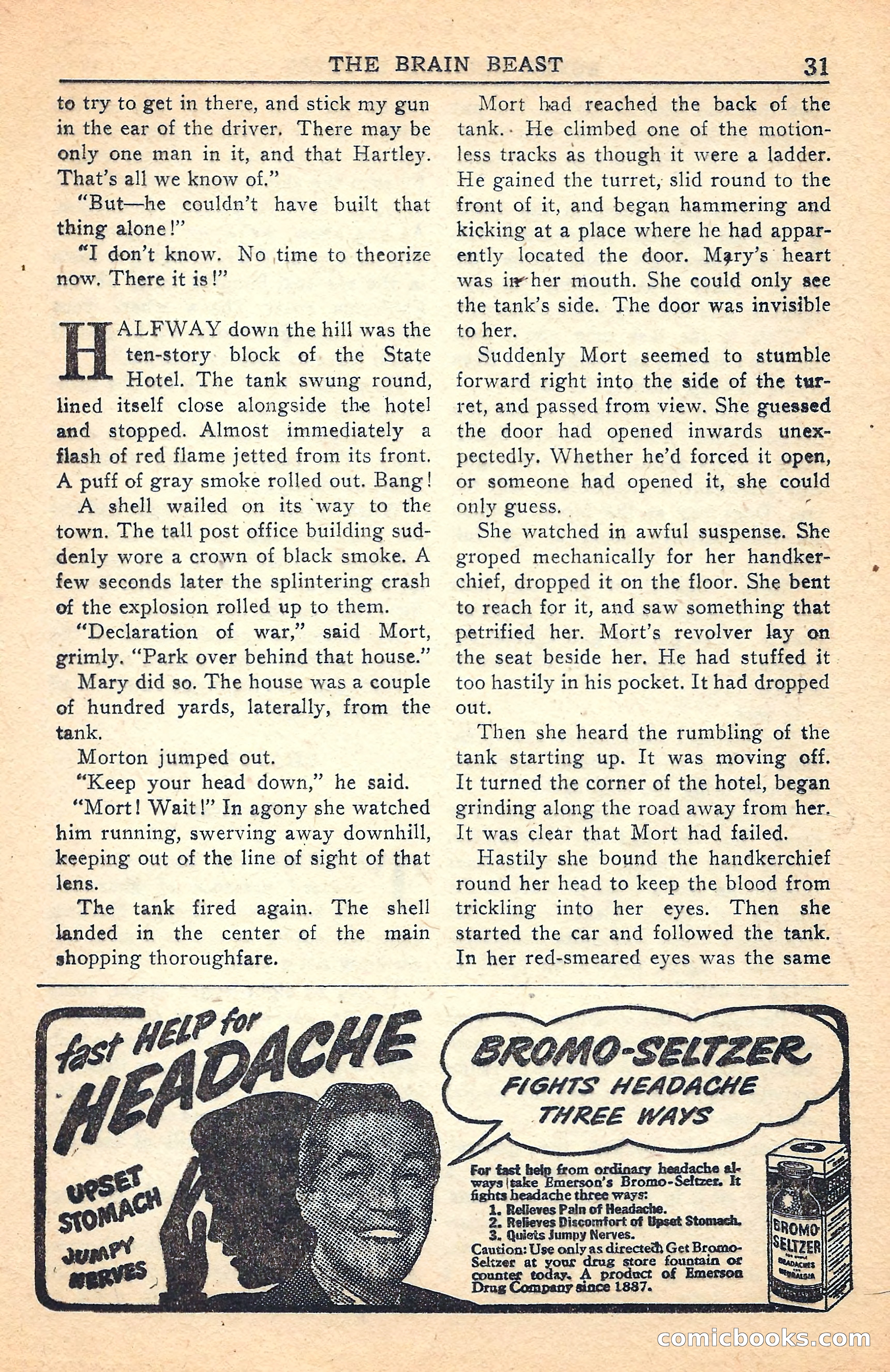 Super Science Stories, July 1949 — page 31 of 132