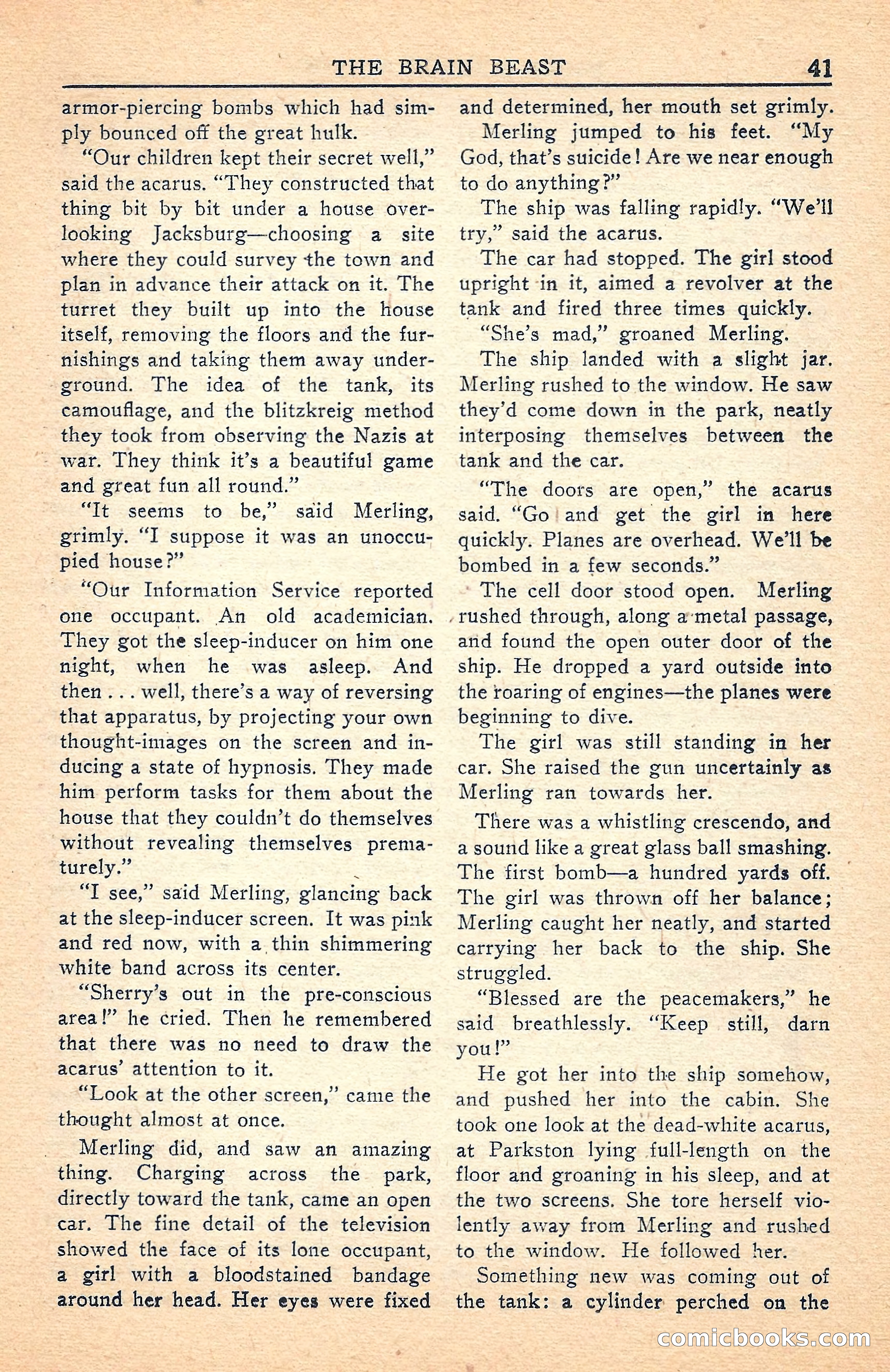 Super Science Stories, July 1949 — page 41 of 132