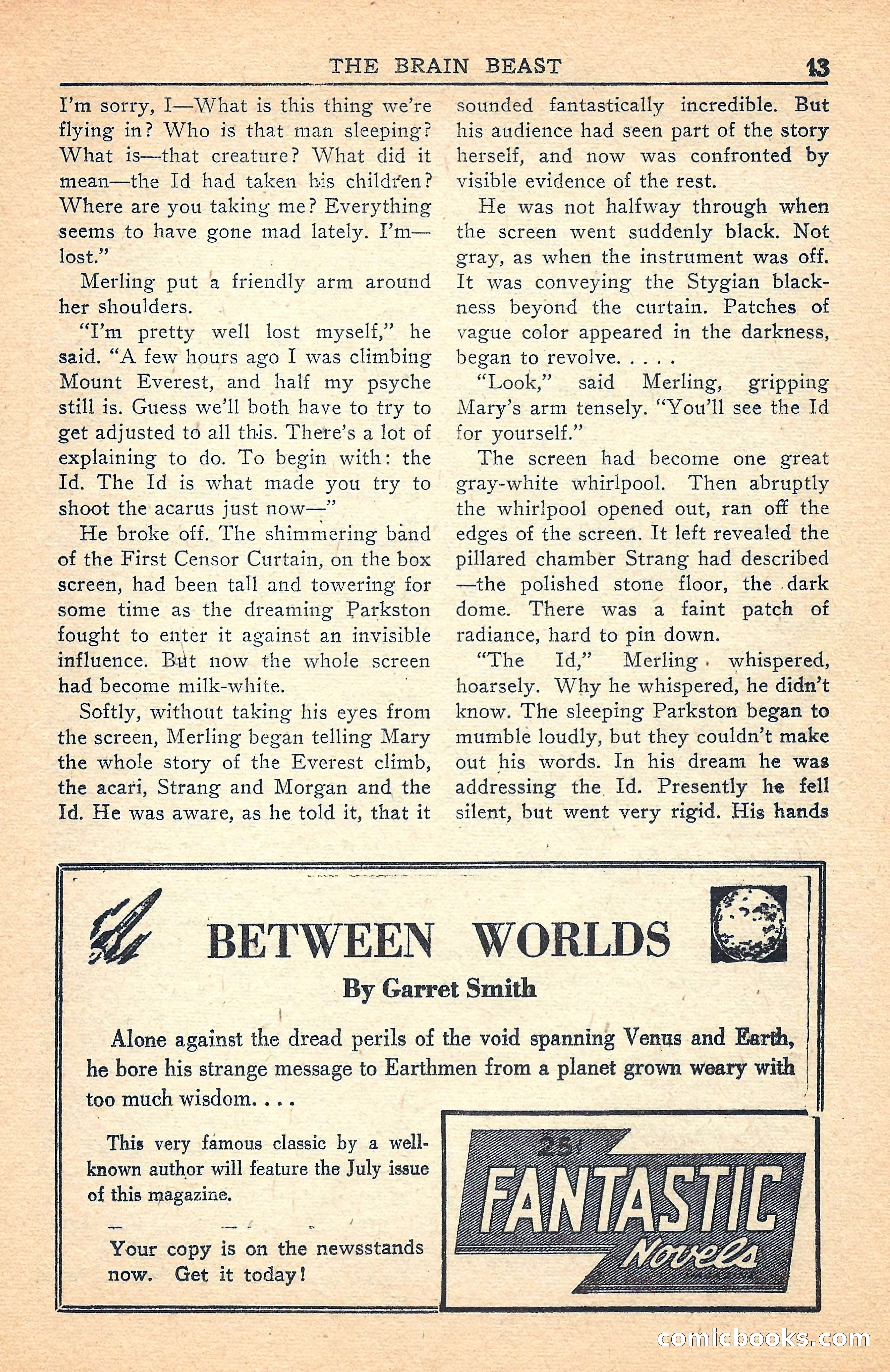 Super Science Stories, July 1949 — page 43 of 132